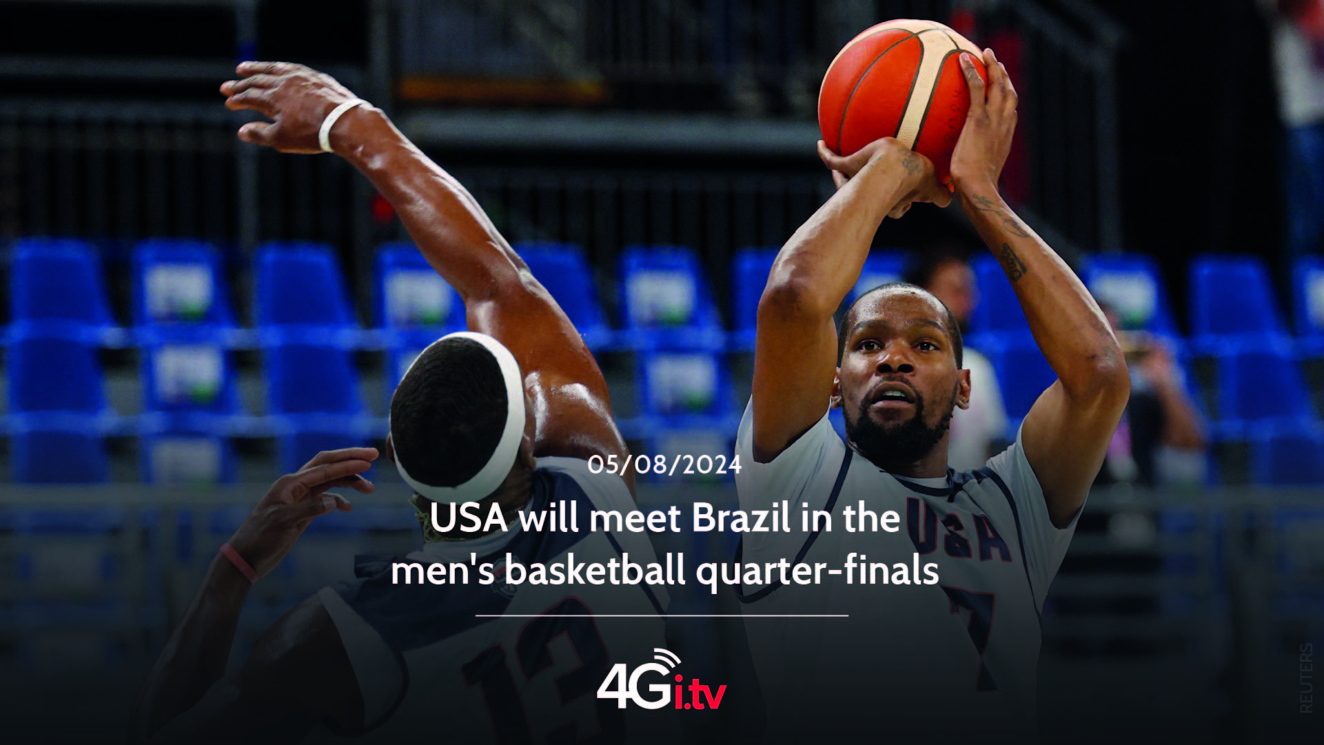 Read more about the article USA will meet Brazil in the men’s basketball quarter-finals