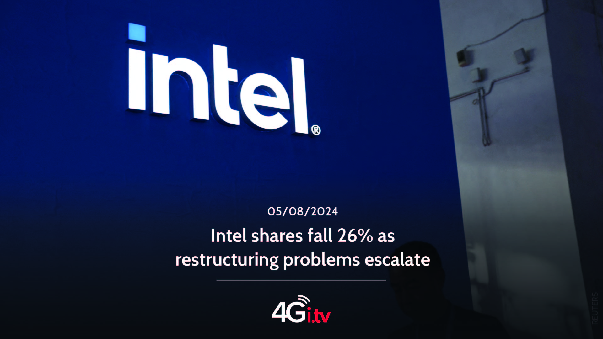 Read more about the article Intel shares fall 26% as restructuring problems escalate