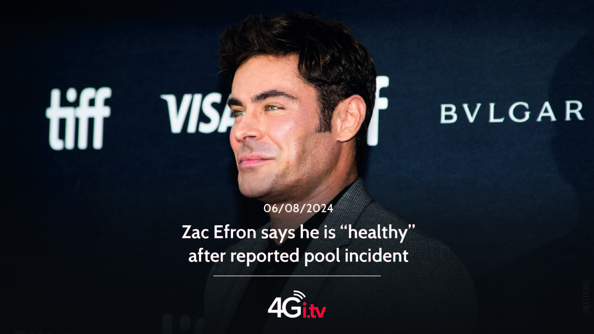 Lee más sobre el artículo Zac Efron says he is “healthy” after reported pool incident