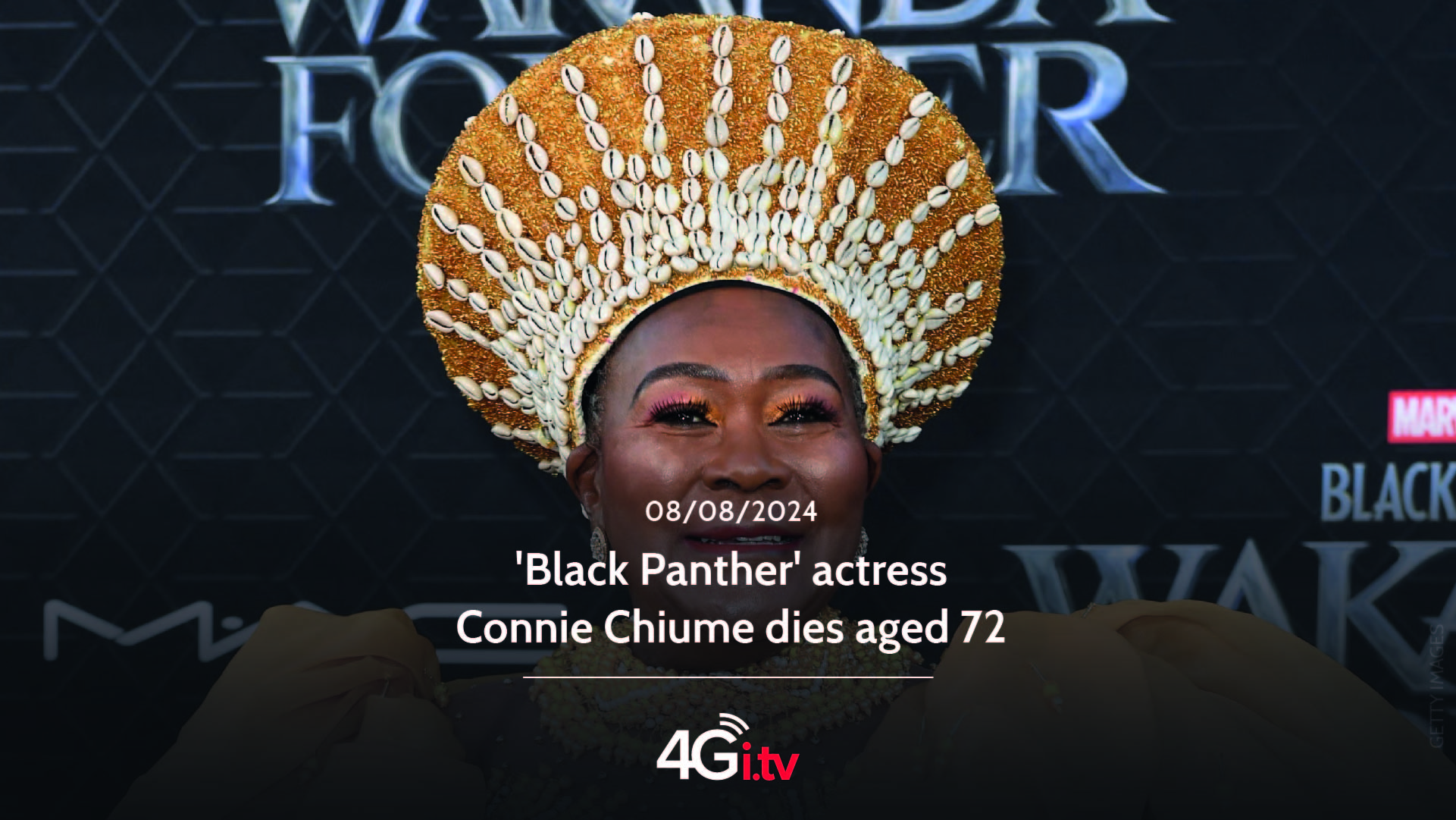 Read more about the article ‘Black Panther’ actress Connie Chiume dies aged 72