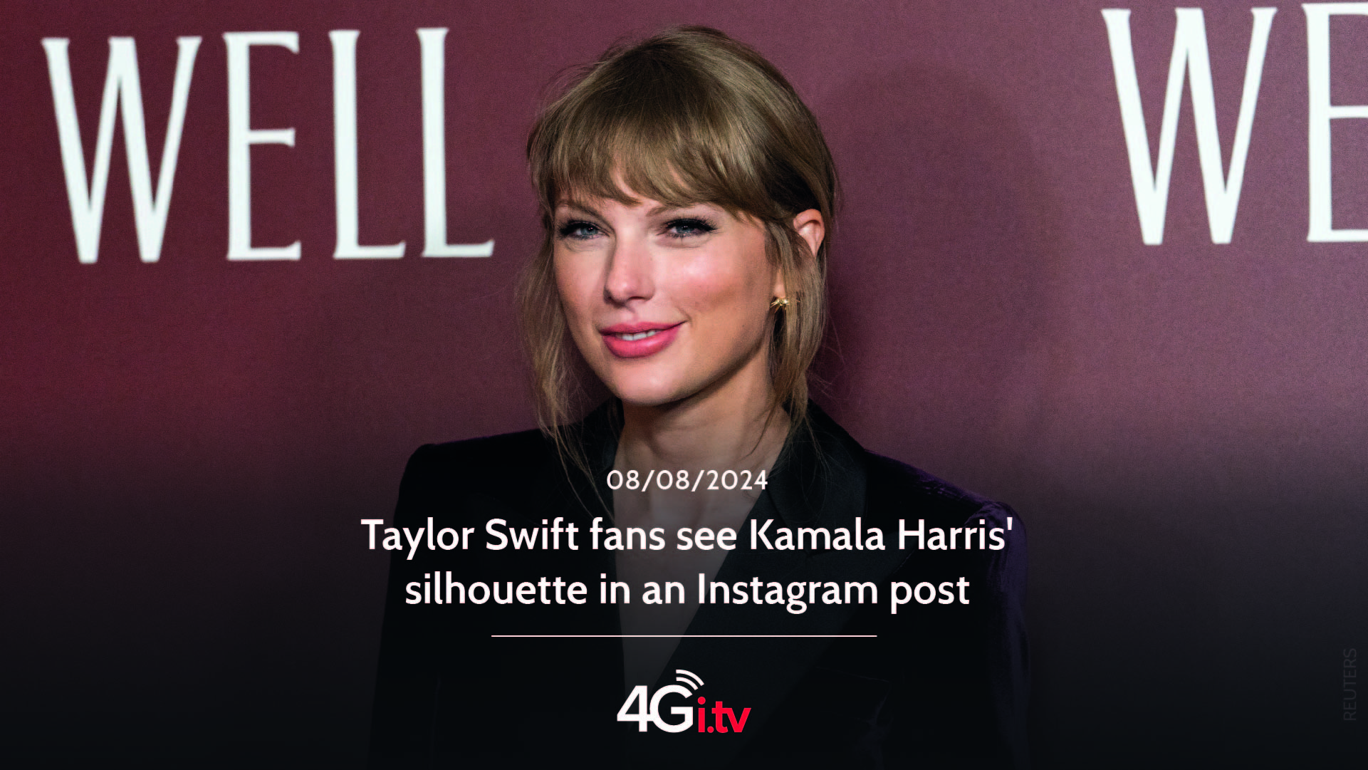 Read more about the article Taylor Swift fans see Kamala Harris’ silhouette in an Instagram post