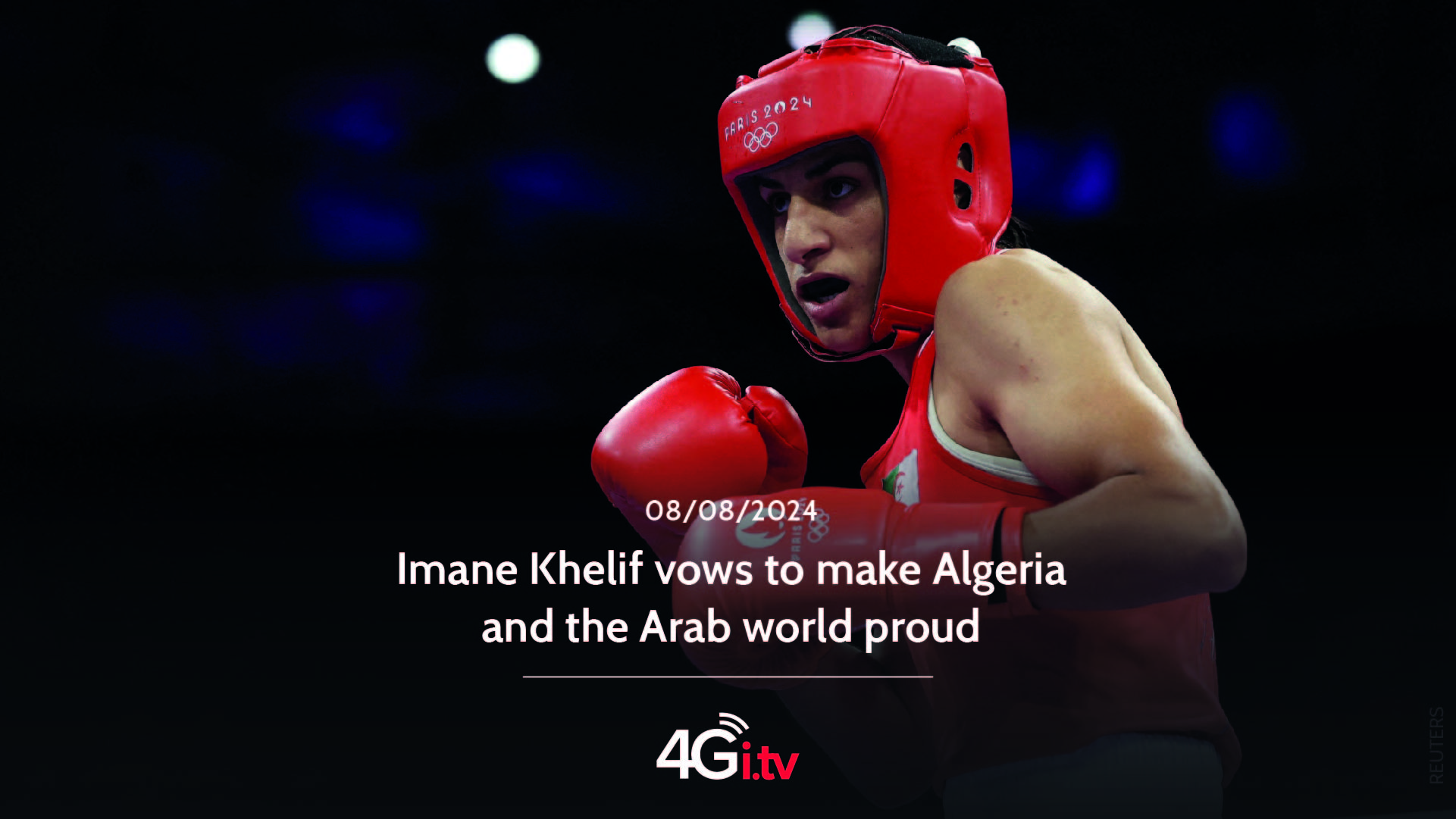 Read more about the article Imane Khelif vows to make Algeria and the Arab world proud