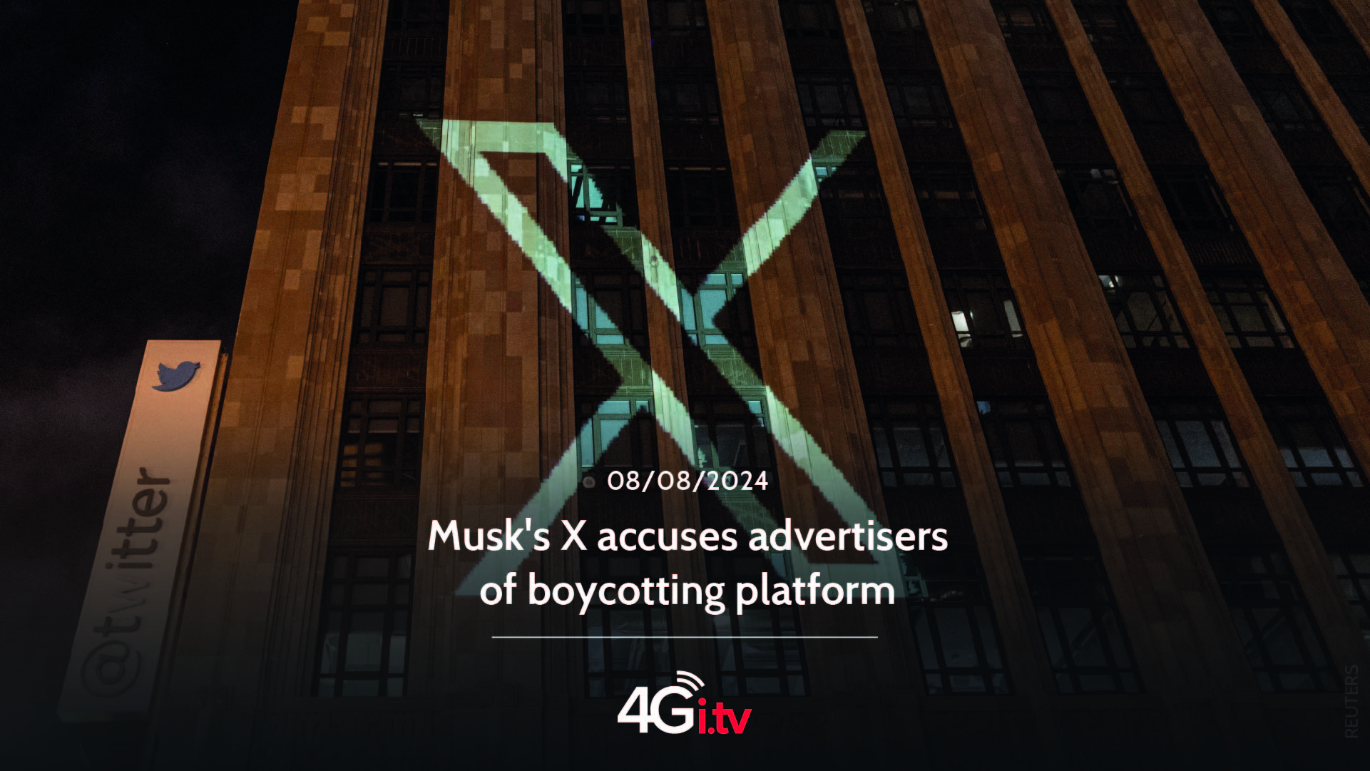 Read more about the article Musk’s X accuses advertisers of boycotting platform