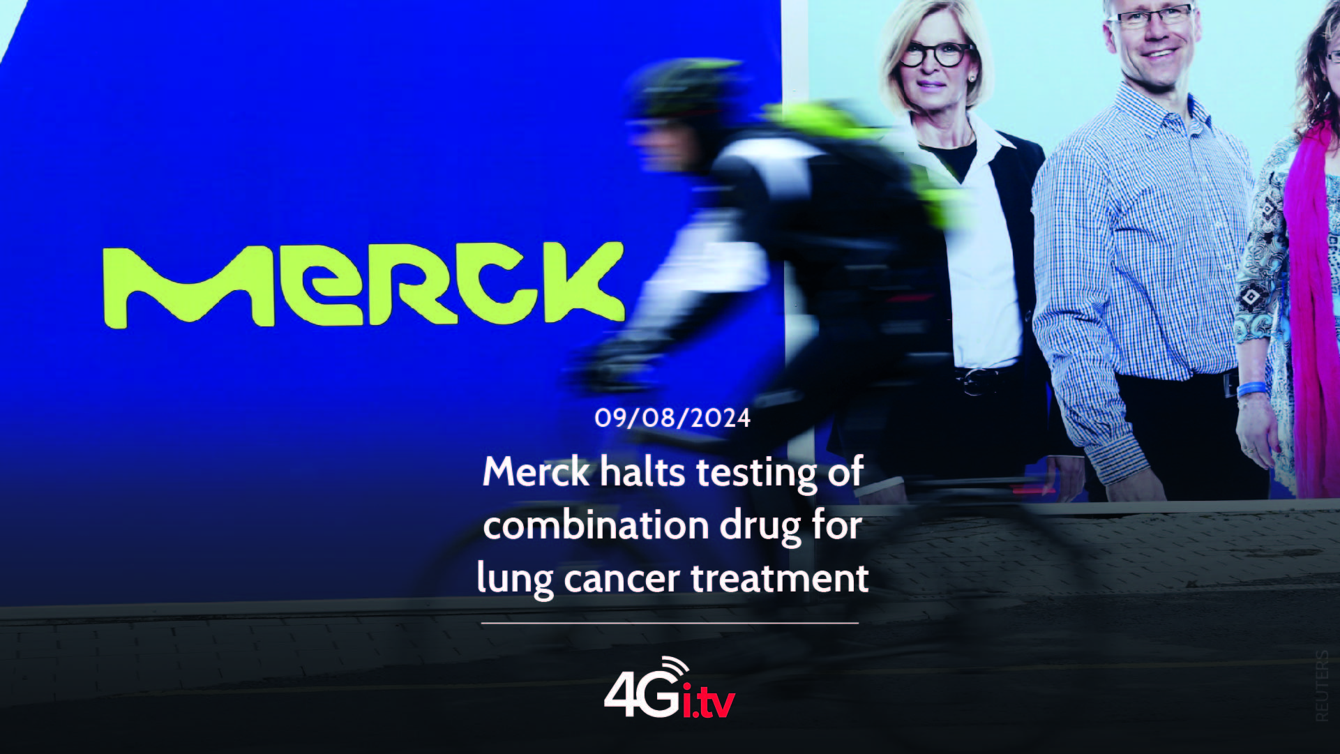 Подробнее о статье Merck halts testing of combination drug for lung cancer treatment 