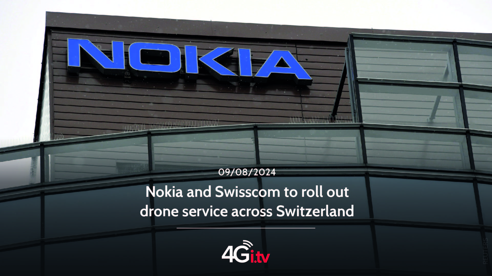 Подробнее о статье Nokia and Swisscom to roll out drone service across Switzerland