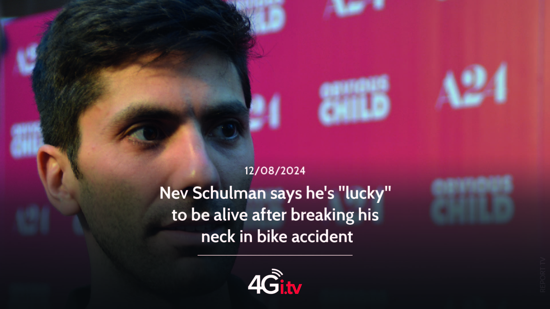 Lesen Sie mehr über den Artikel Nev Schulman says he’s “lucky” to be alive after breaking his neck in bike accident