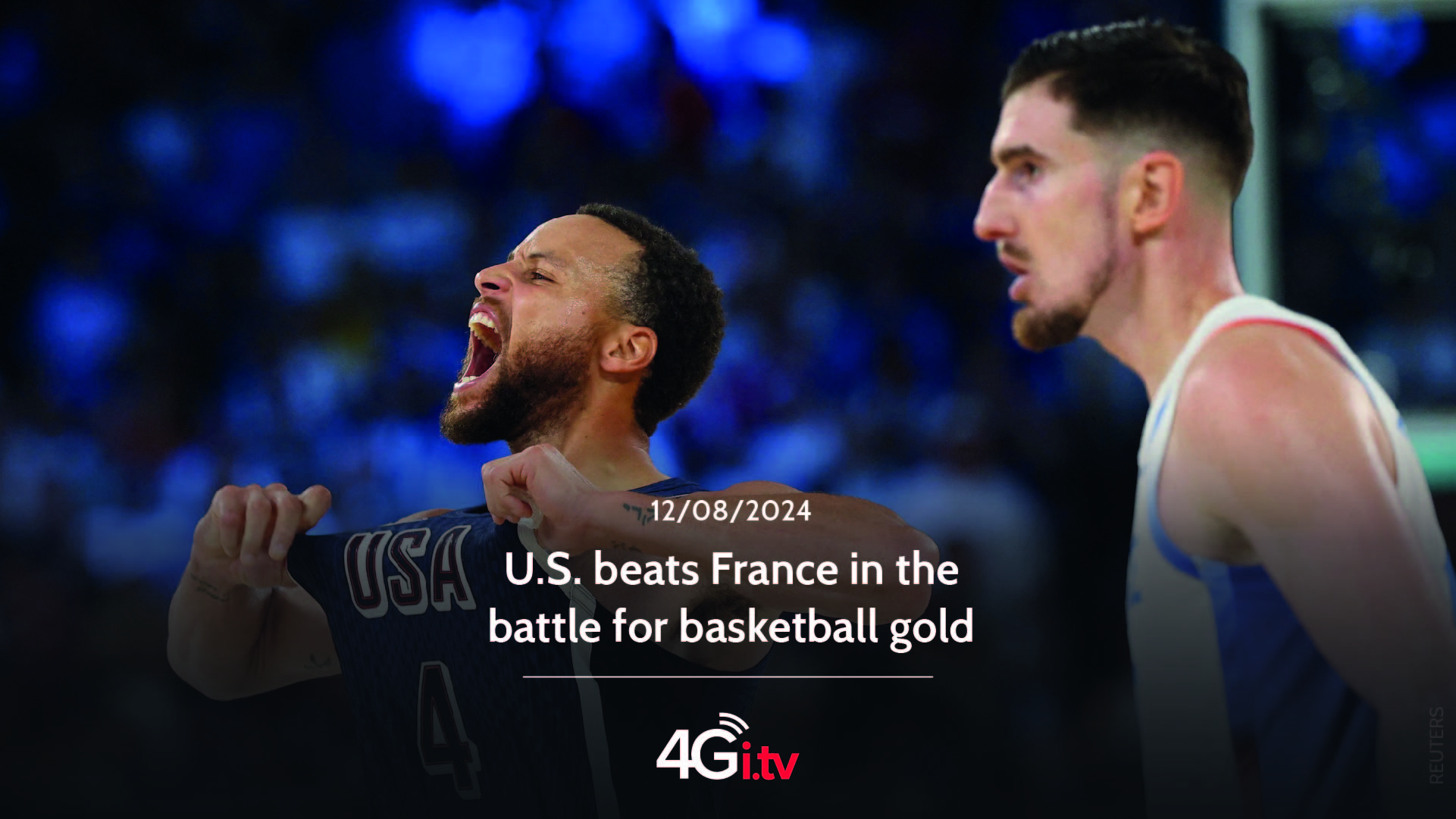 Read more about the article U.S. beats France in the battle for basketball gold