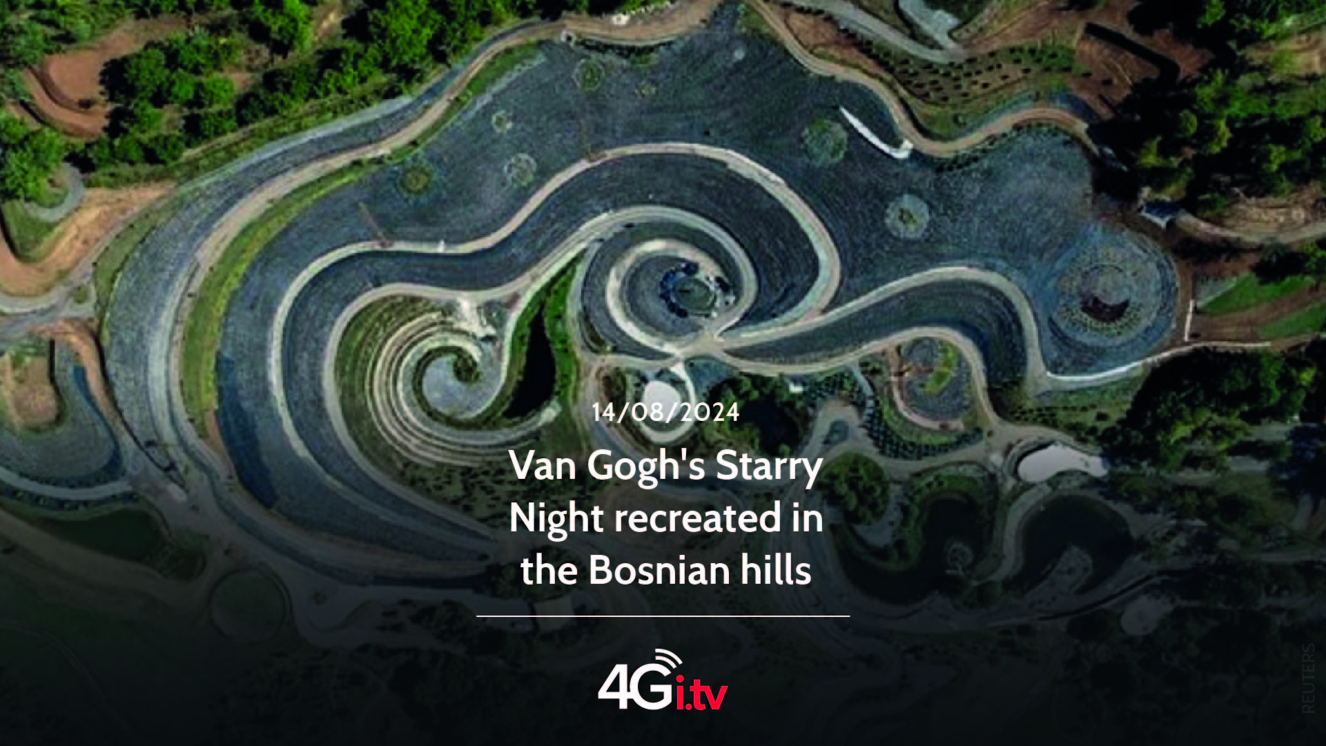 Read more about the article Van Gogh’s Starry Night recreated in the Bosnian hills