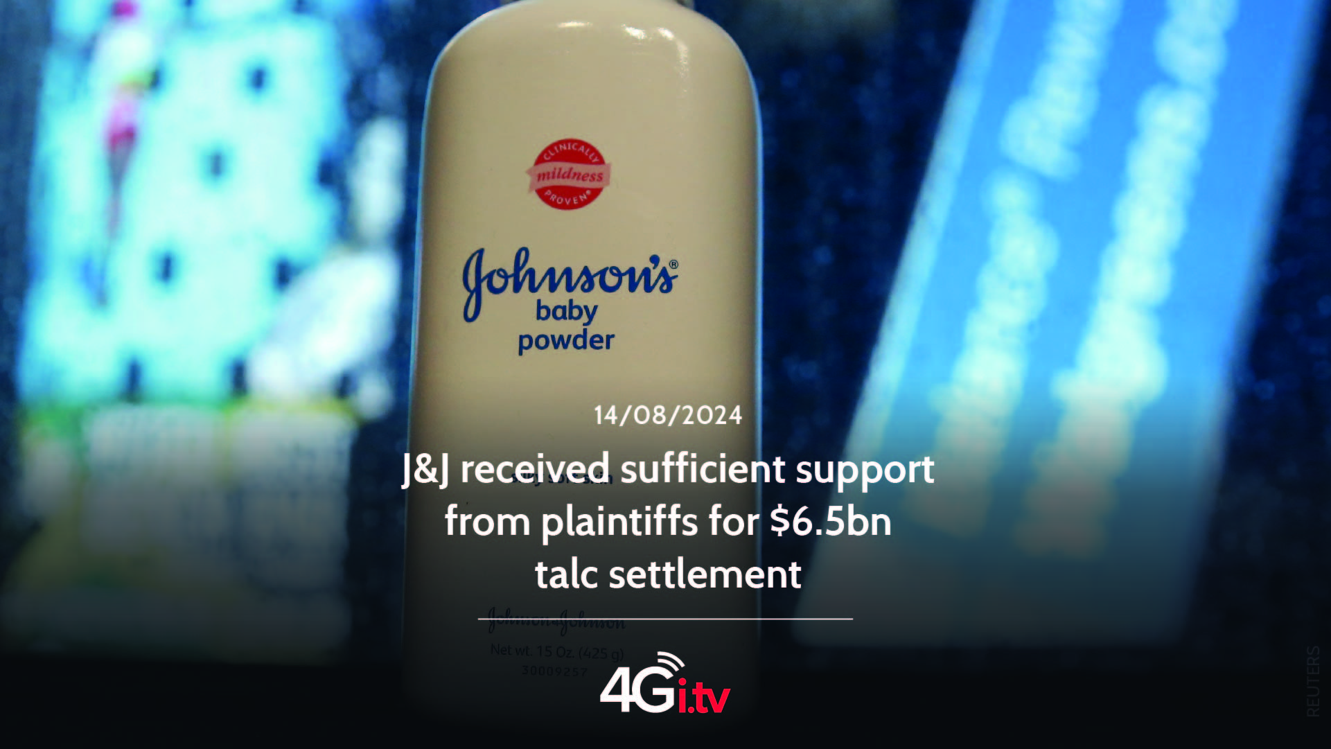 Lesen Sie mehr über den Artikel J&J received sufficient support from plaintiffs for $6.5bn talc settlement