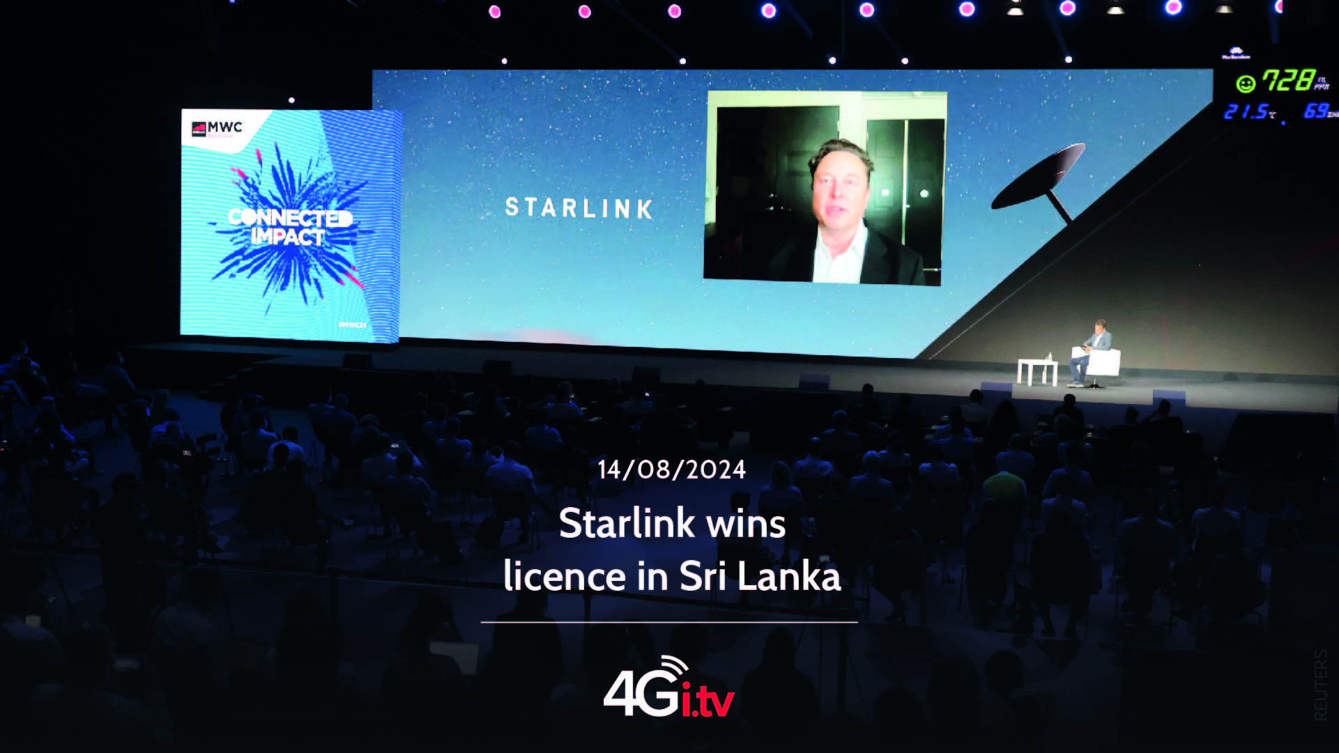 Lesen Sie mehr über den Artikel Starlink wins licence in Sri Lanka