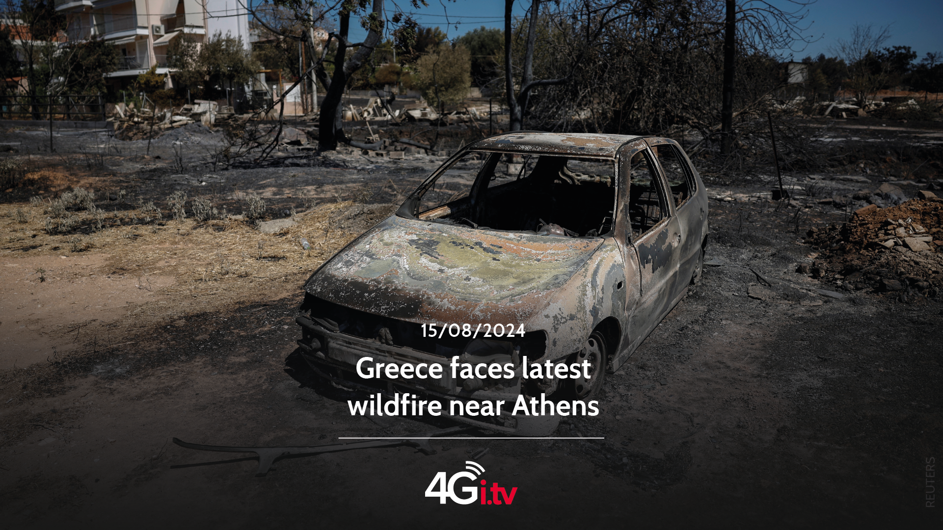 Read more about the article Greece faces latest wildfire near Athens