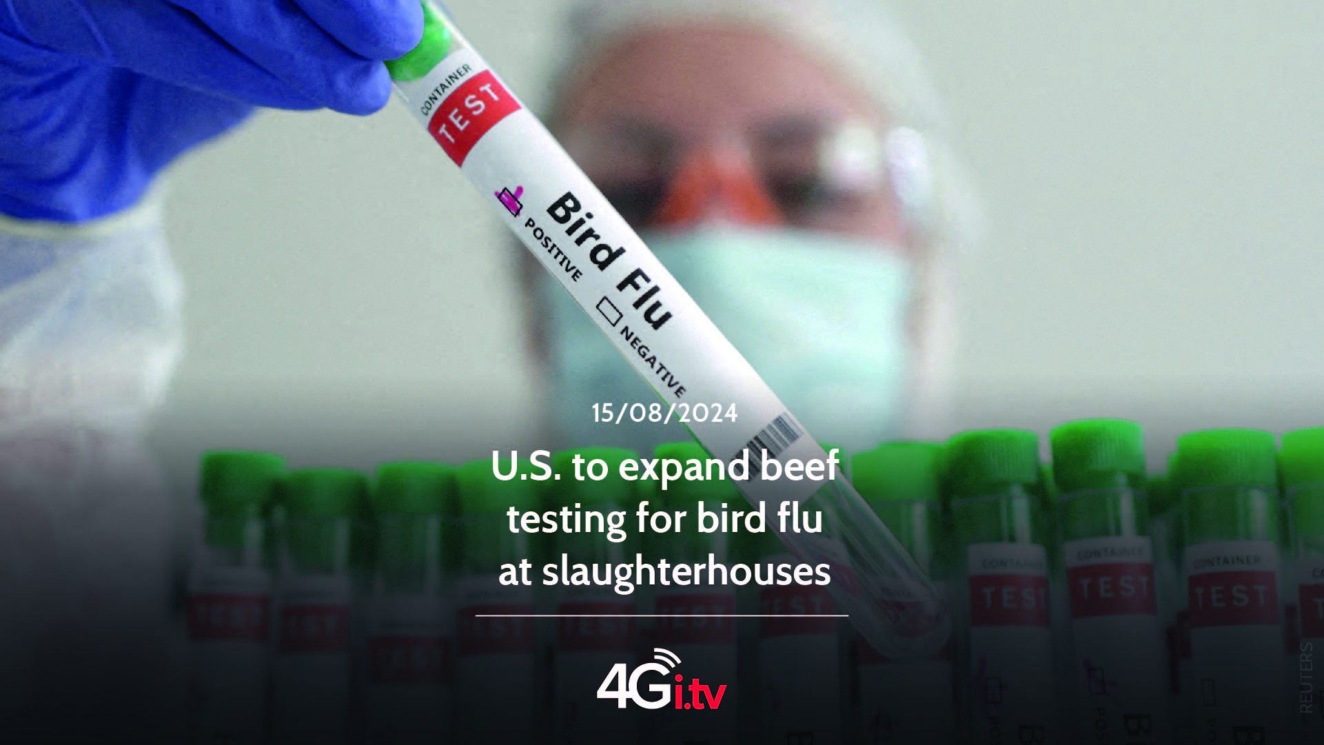 Подробнее о статье U.S. to expand beef testing for bird flu at slaughterhouses