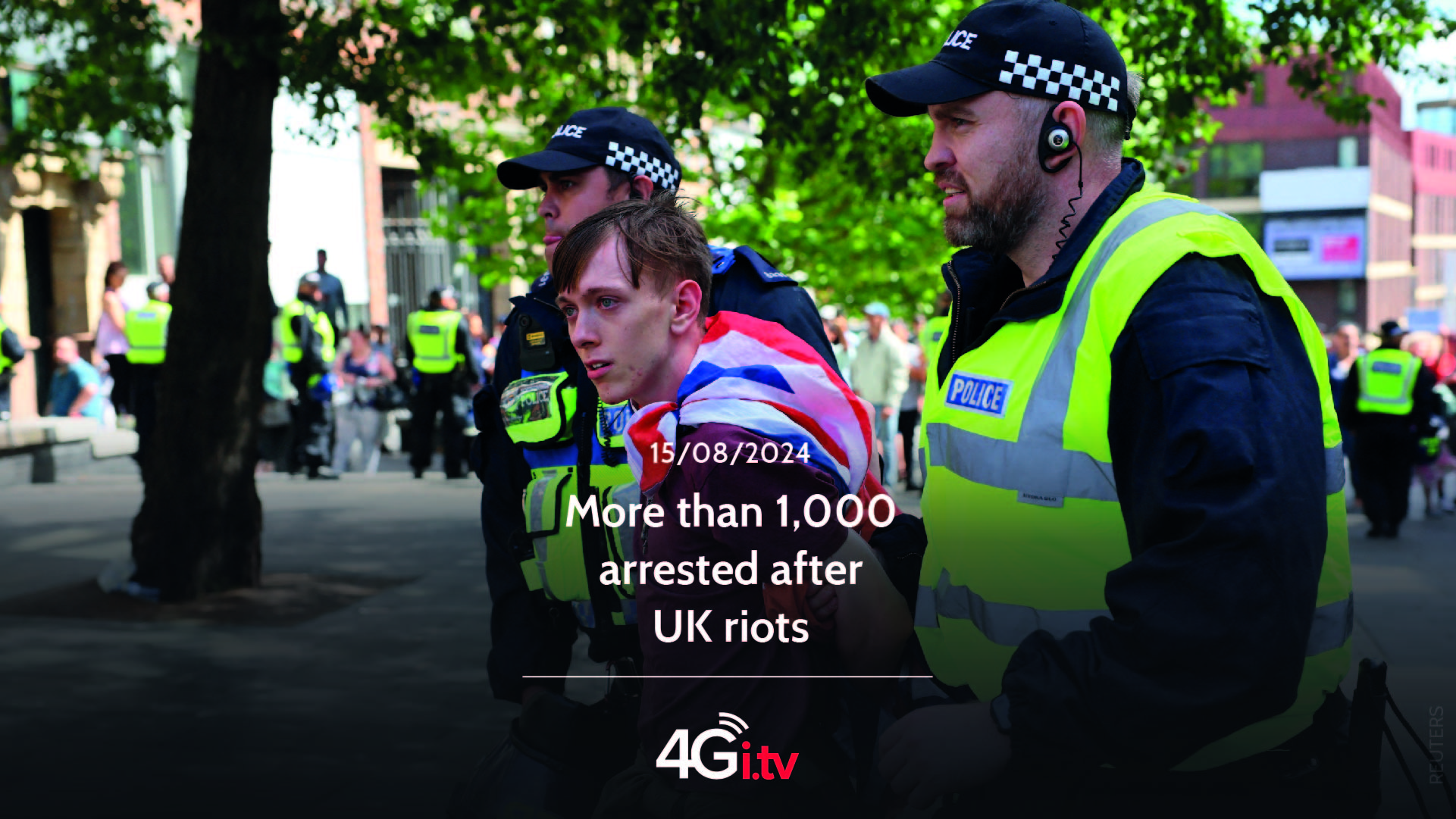 Подробнее о статье More than 1,000 arrested after UK riots