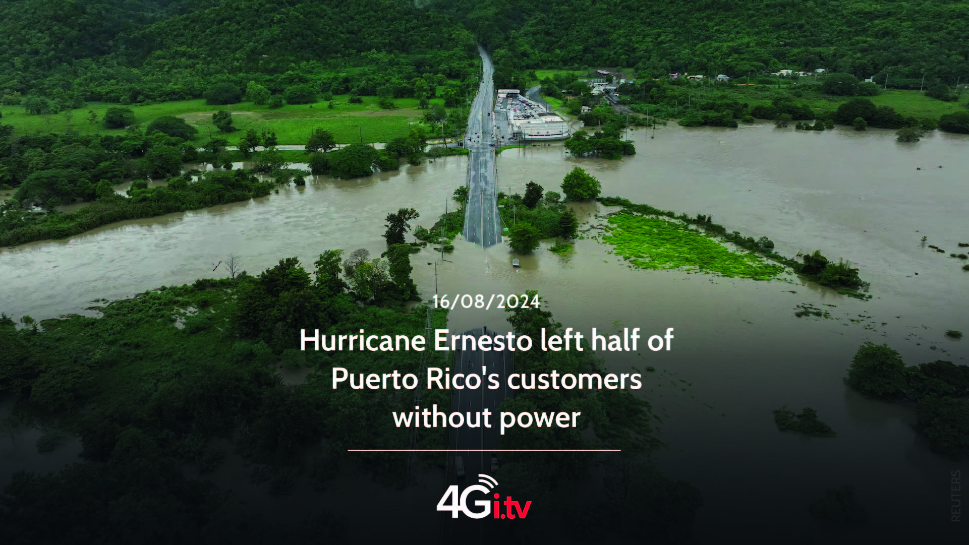 Lee más sobre el artículo Hurricane Ernesto left half of Puerto Rico’s customers without power