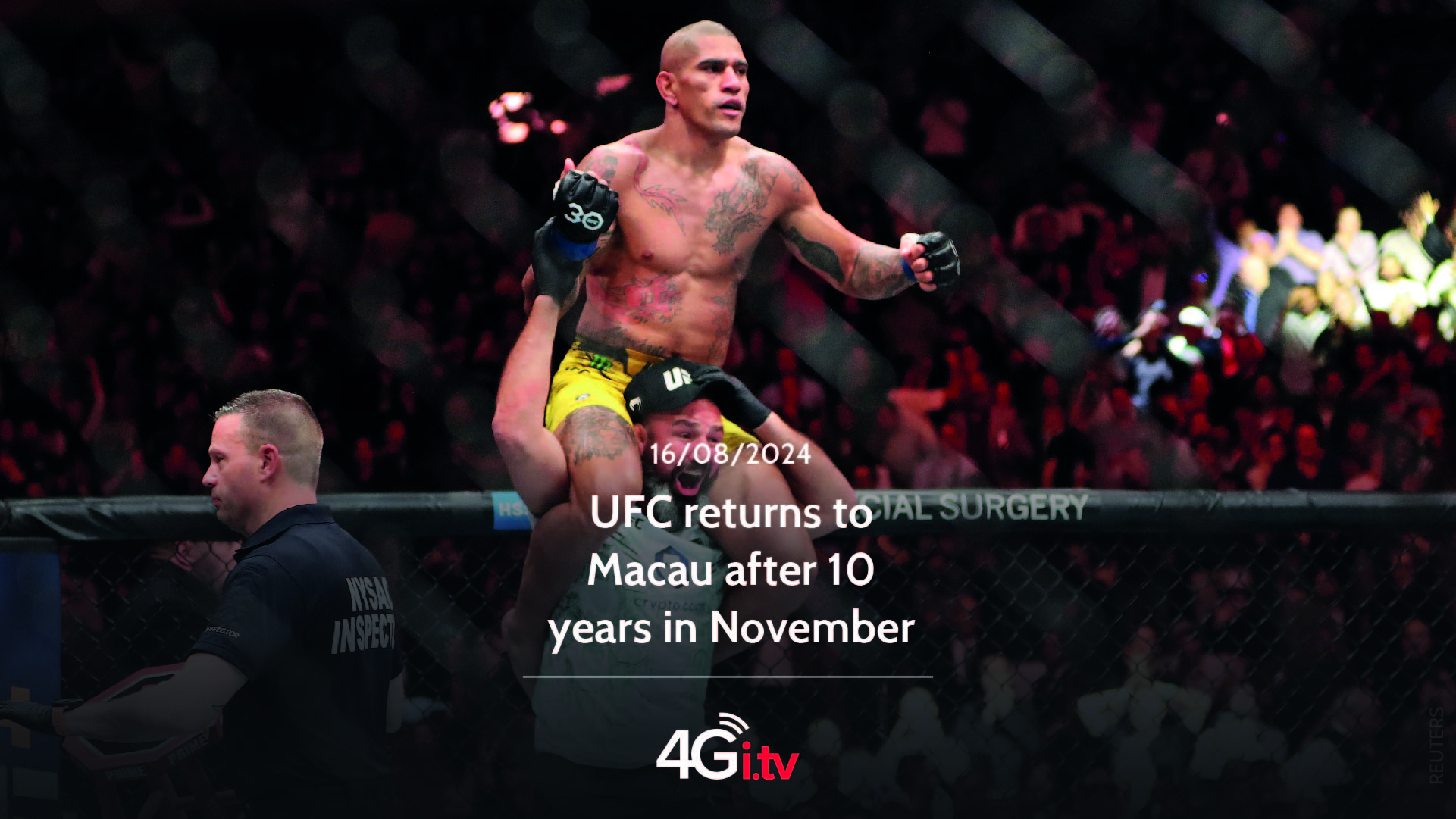 Lee más sobre el artículo UFC returns to Macau after 10 years in November