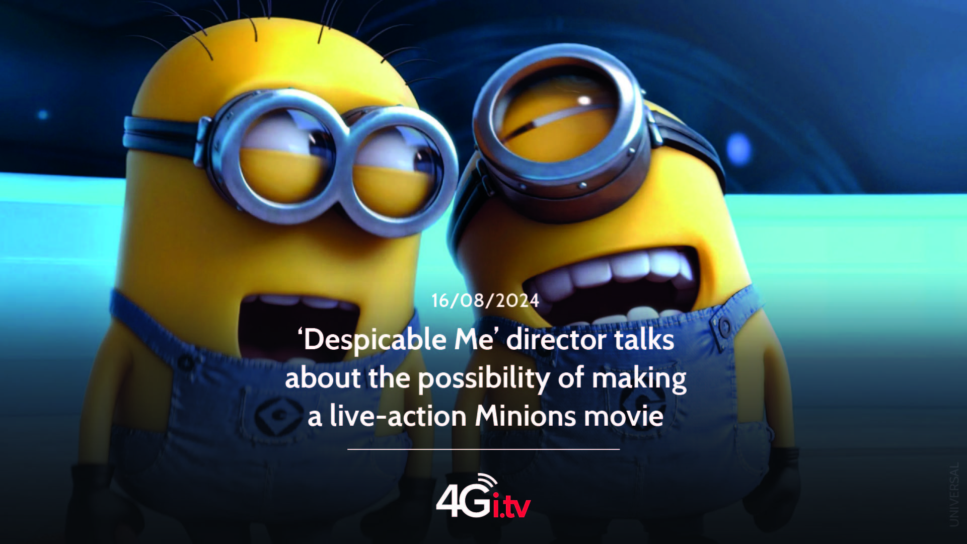 Read more about the article ‘Despicable Me’ director talks about the possibility of making a live-action Minions movie