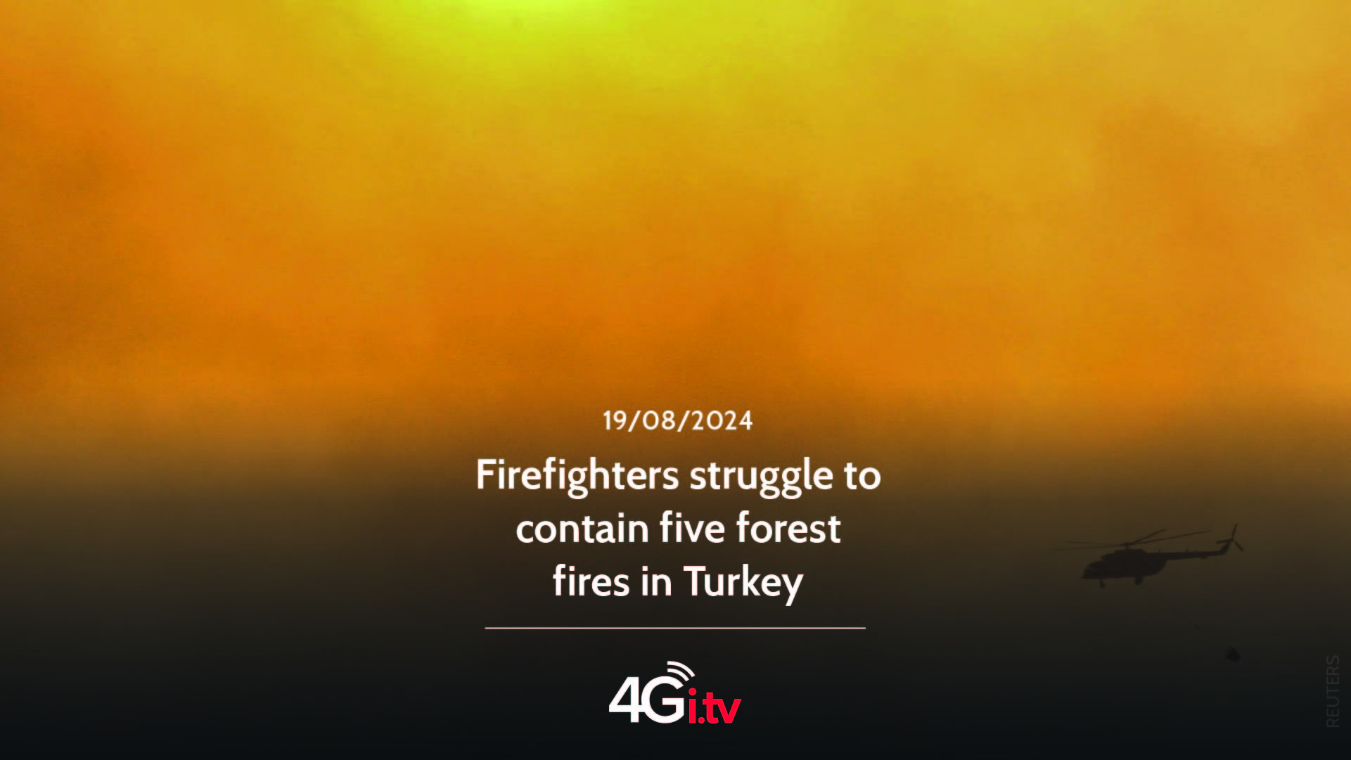 Lesen Sie mehr über den Artikel Firefighters struggle to contain five forest fires in Turkey