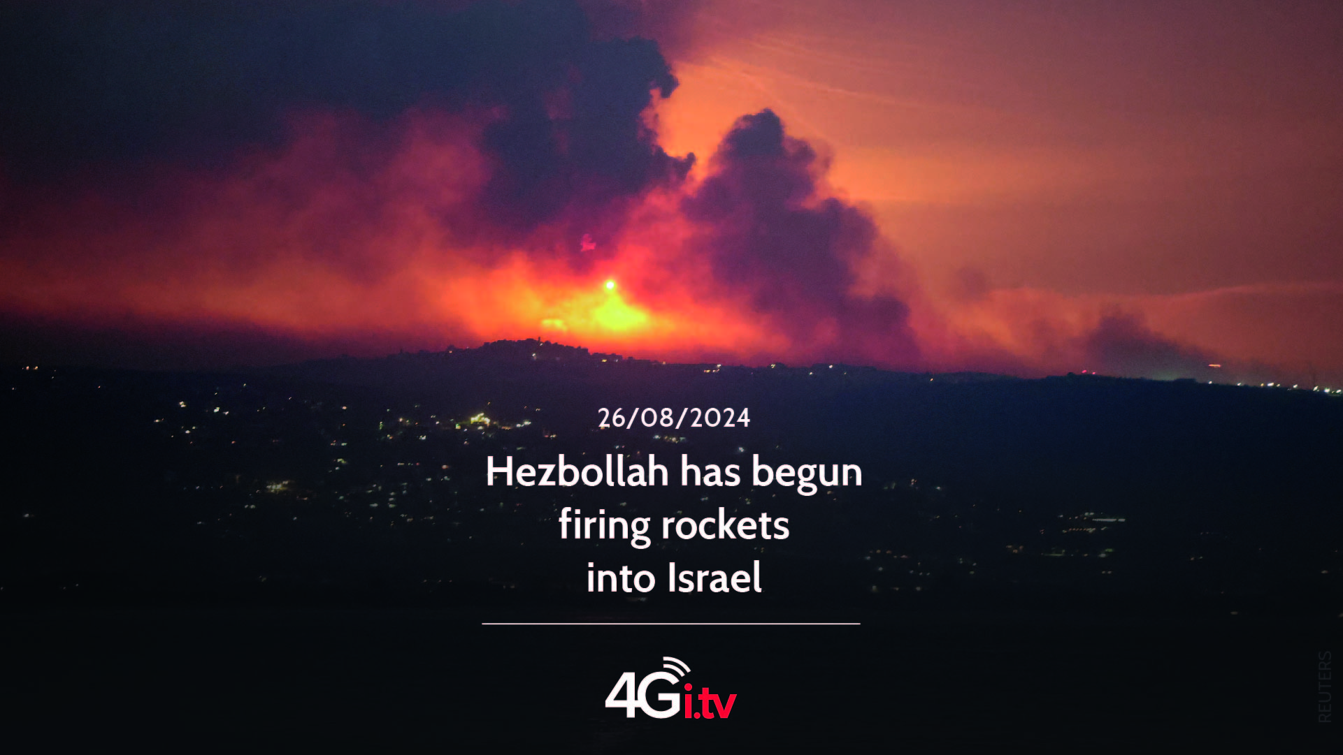 Read more about the article Hezbollah has begun firing rockets into Israel