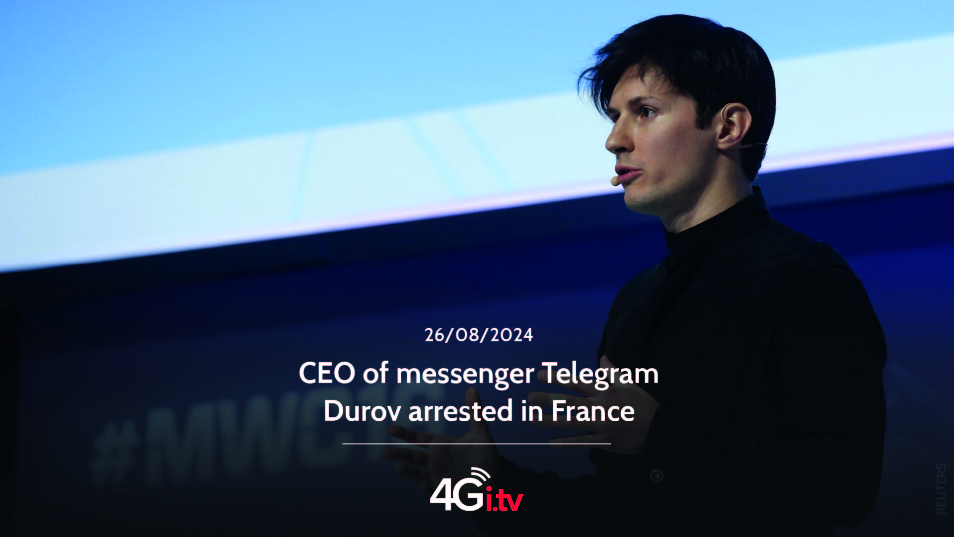 Read more about the article CEO of messenger Telegram Durov arrested in France