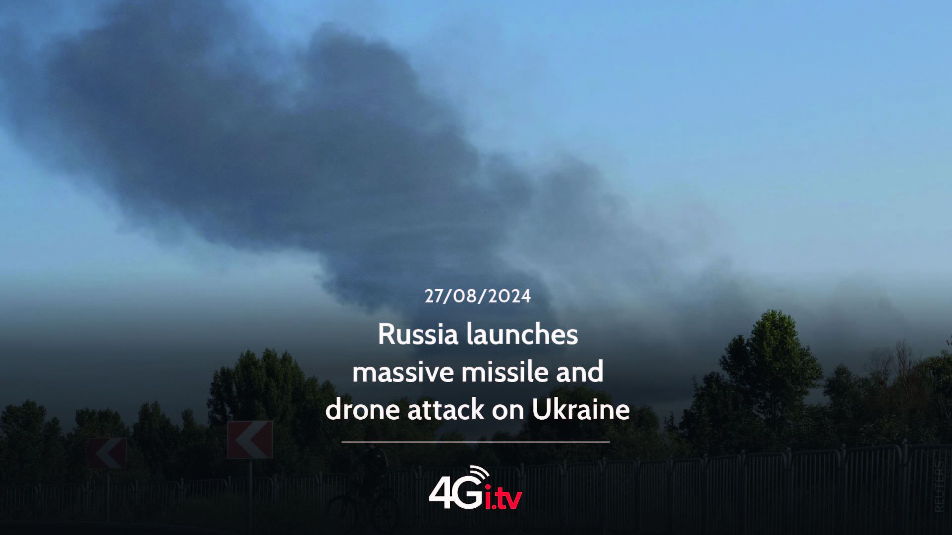 Подробнее о статье Russia launches massive missile and drone attack on Ukraine