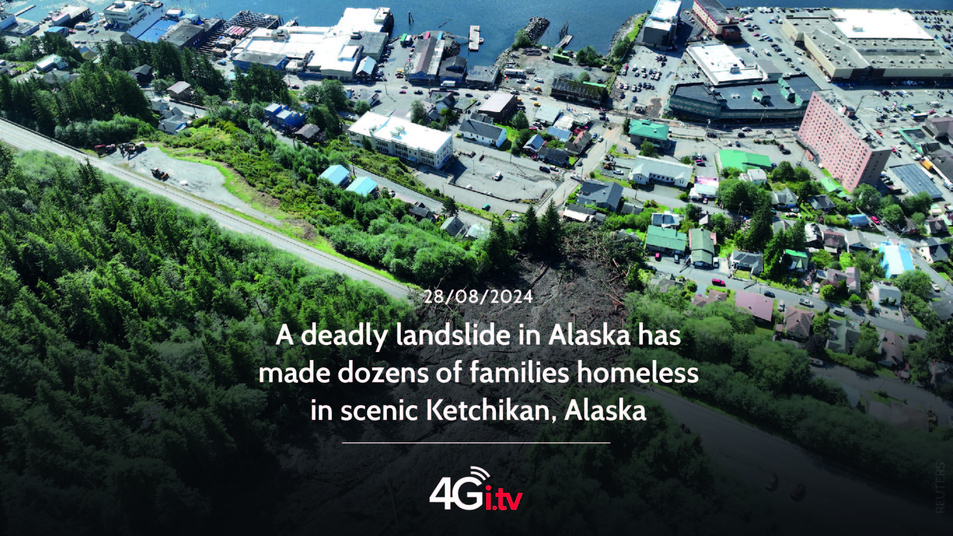 Подробнее о статье A deadly landslide in Alaska has made dozens of families homeless in scenic Ketchikan, Alaska 