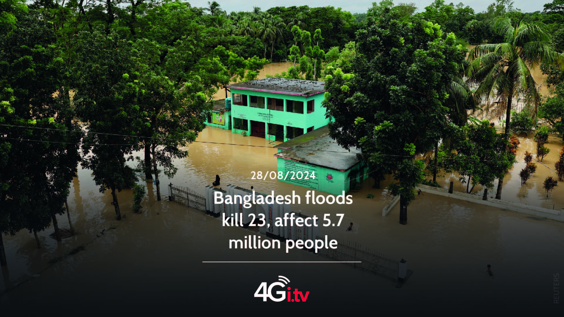 Read more about the article Bangladesh floods kill 23, affect 5.7 million people