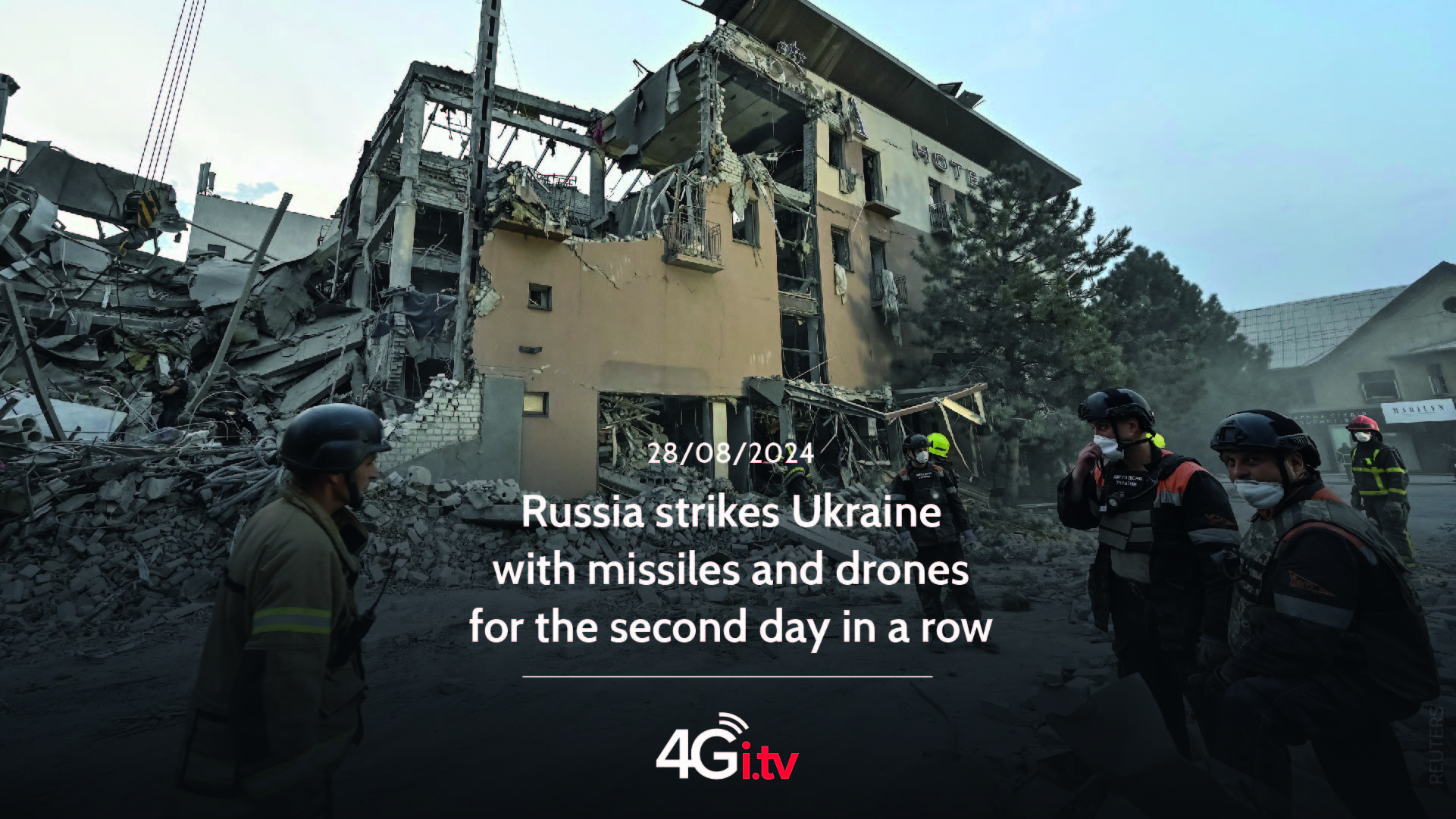 Read more about the article Russia strikes Ukraine with missiles and drones for the second day in a row