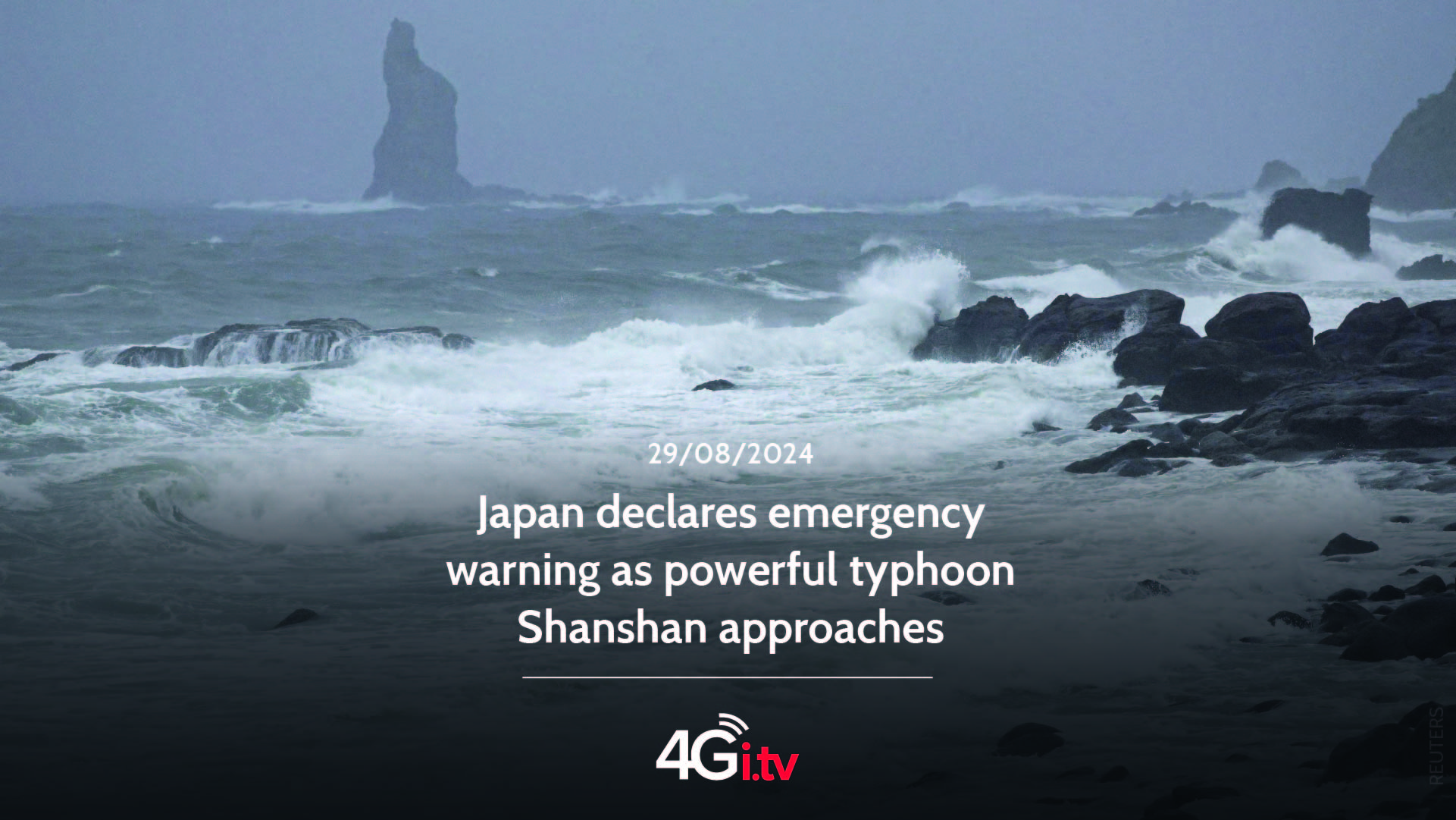 Read more about the article Japan declares emergency warning as powerful typhoon Shanshan approaches