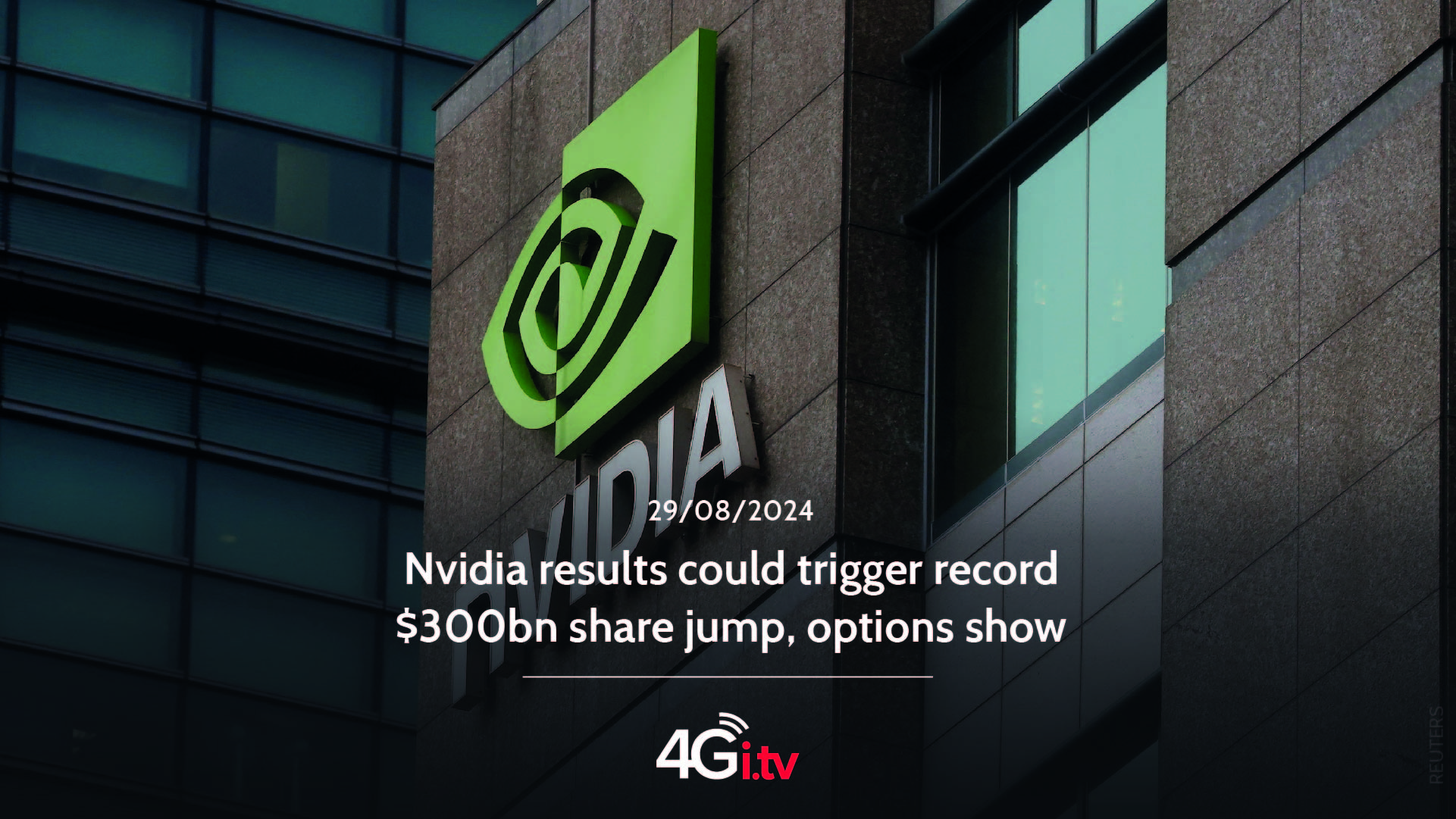 Lee más sobre el artículo Nvidia results could trigger record $300bn share jump, options show