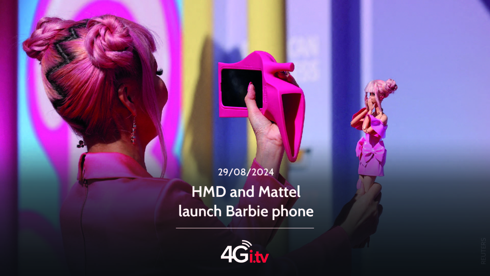 Подробнее о статье HMD and Mattel launch Barbie phone 