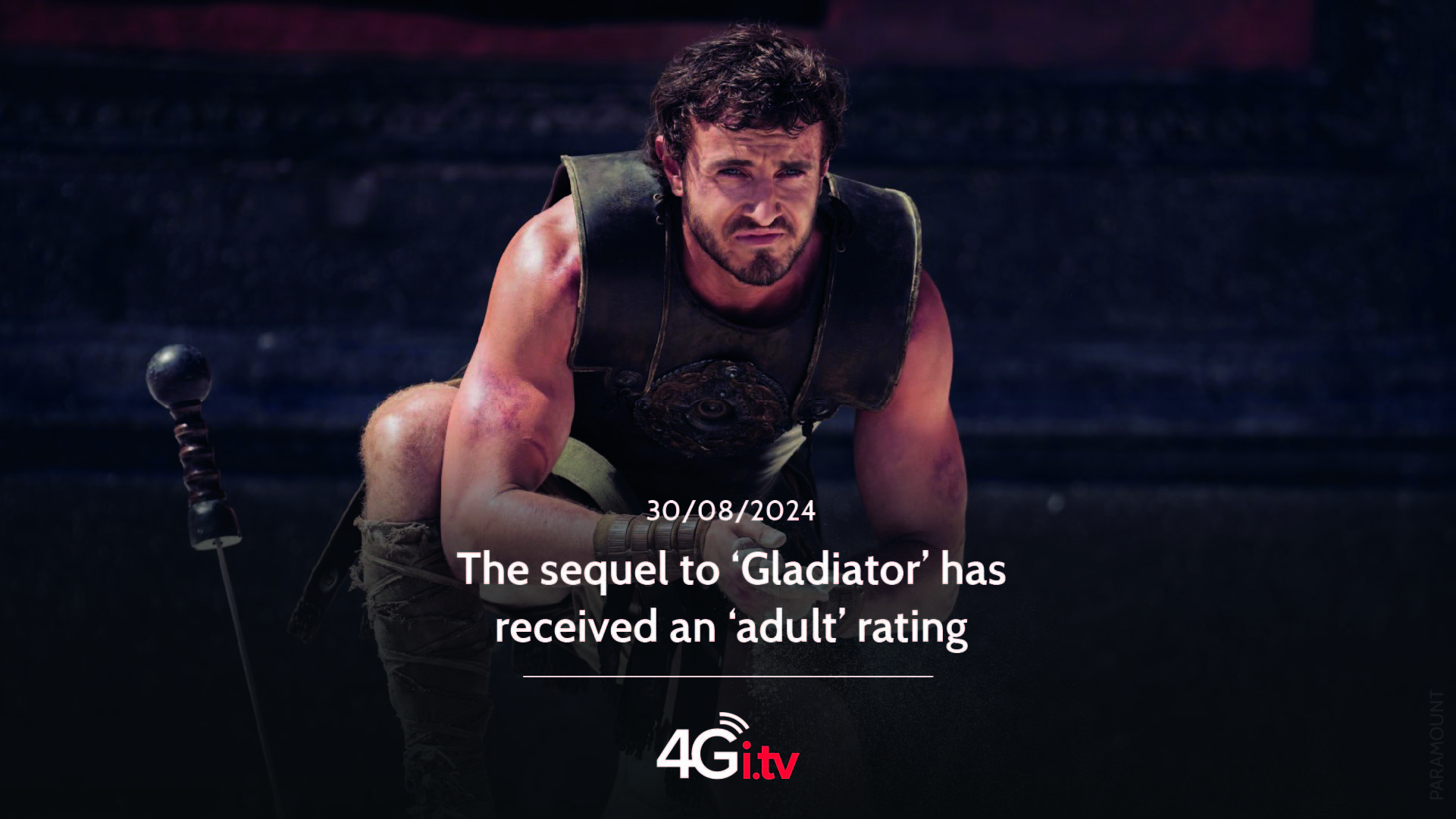 Read more about the article The sequel to ‘Gladiator’ has received an ‘adult’ rating