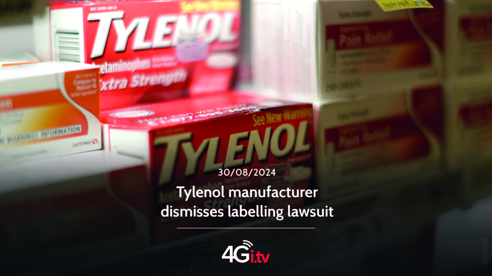 Lee más sobre el artículo Tylenol manufacturer dismisses labelling lawsuit 