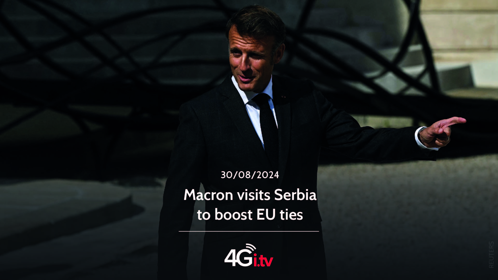 Lee más sobre el artículo Macron visits Serbia to boost EU ties