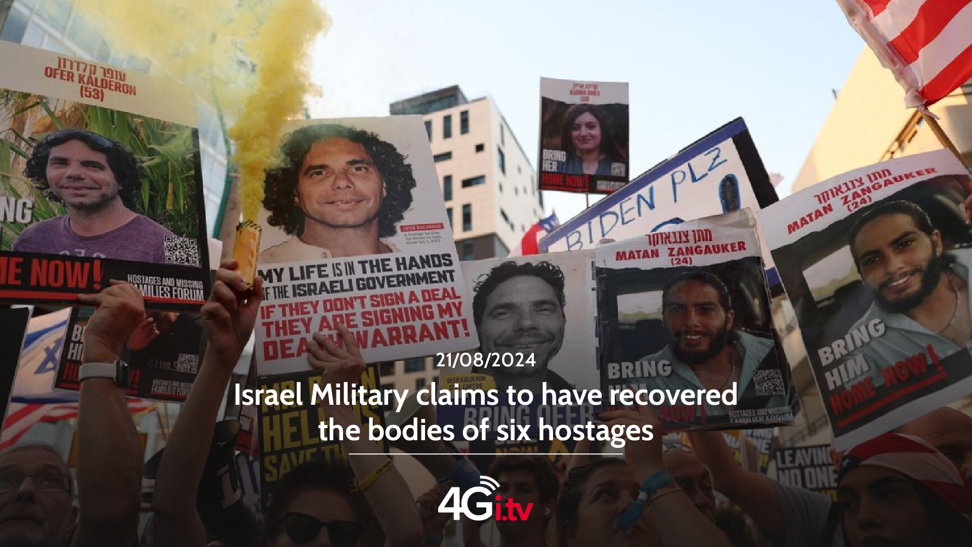 Read more about the article Israel Military claims to have recovered the bodies of six hostages