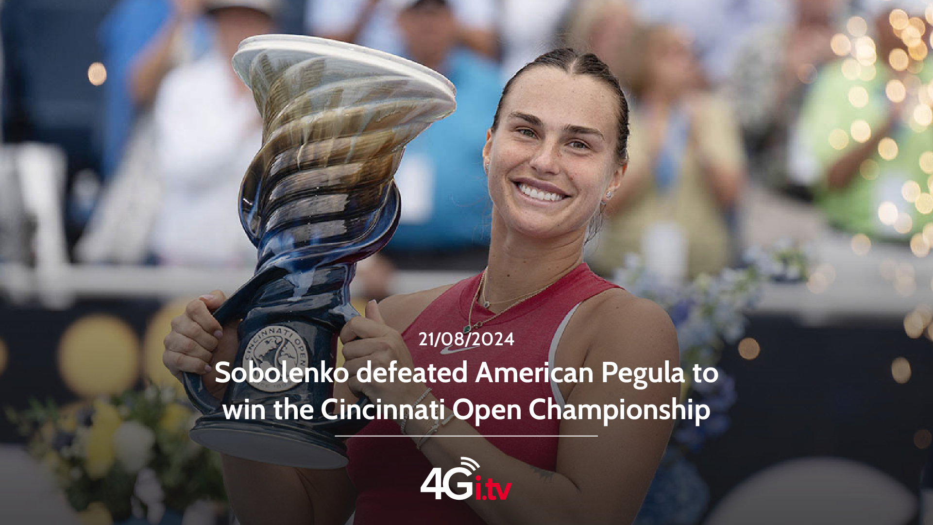 Read more about the article Sobolenko defeated American Pegula to win the Cincinnati Open Championship