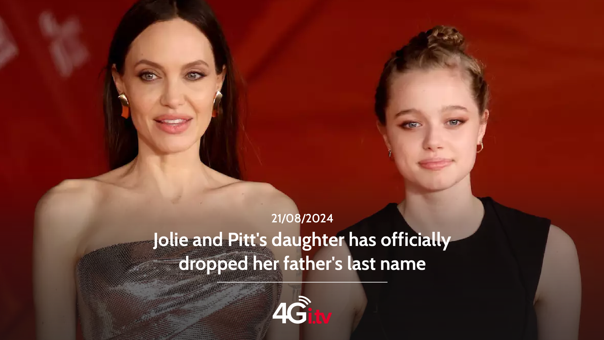 Подробнее о статье Jolie and Pitt’s daughter has officially dropped her father’s last name 