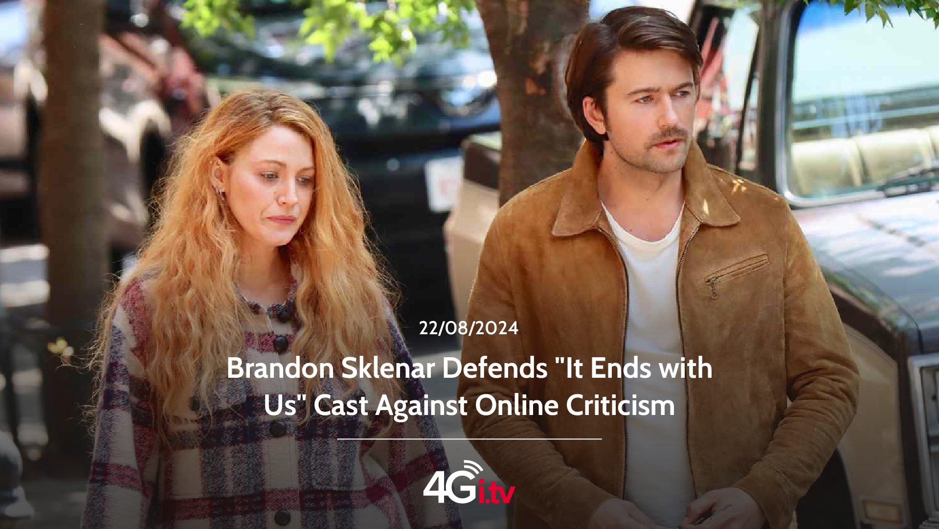 Read more about the article Brandon Sklenar Defends “It Ends with Us” Cast Against Online Criticism