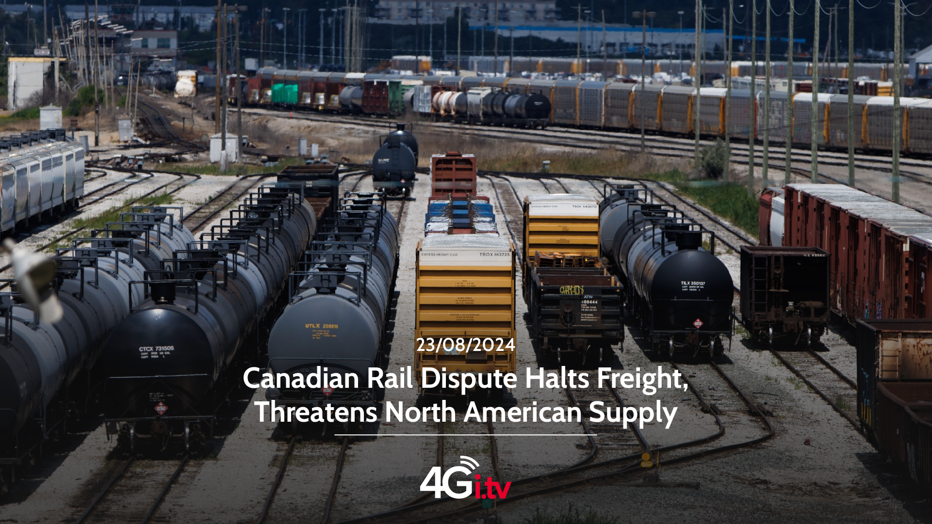 Read more about the article Canadian Rail Dispute Halts Freight, Threatens North American Supply Chains