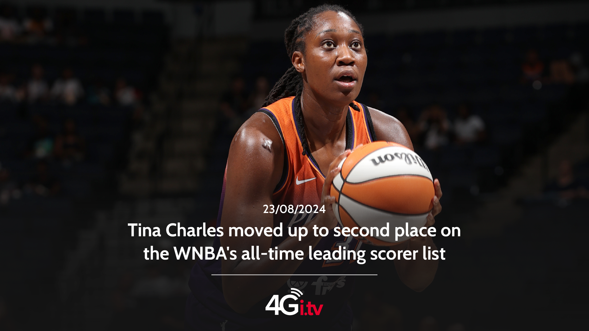 Read more about the article Tina Charles moved up to second place on the WNBA’s all-time leading scorer list