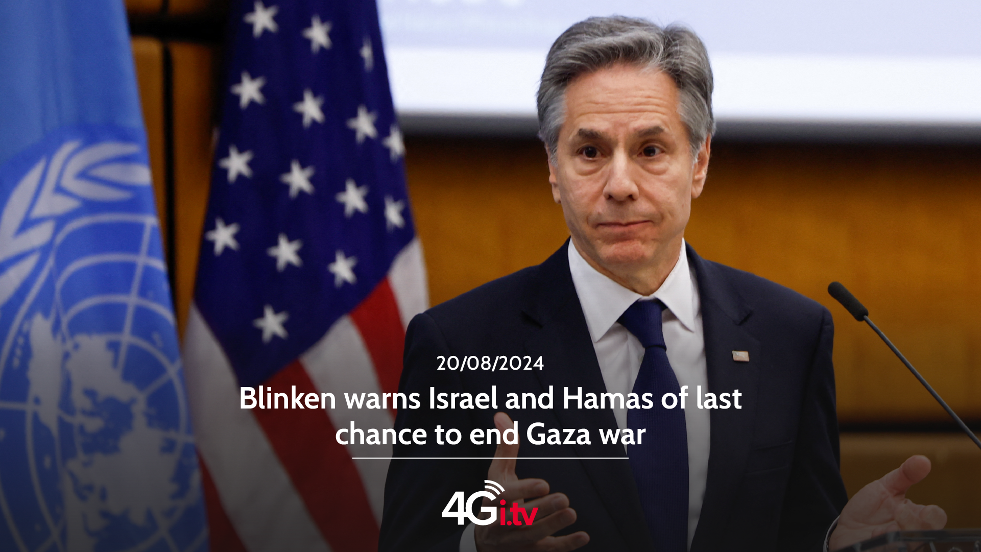 Read more about the article Blinken warns Israel and Hamas of last chance to end Gaza war