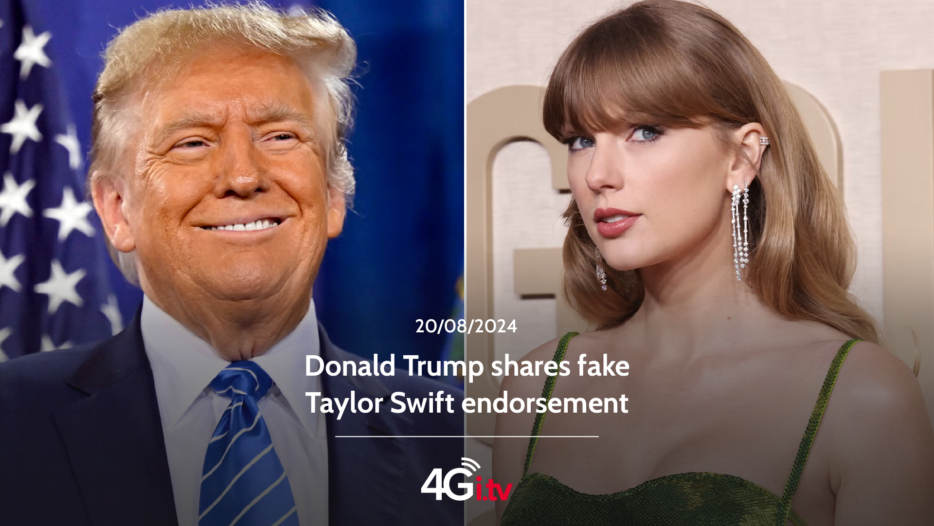 Lesen Sie mehr über den Artikel Donald Trump shares fake Taylor Swift endorsement