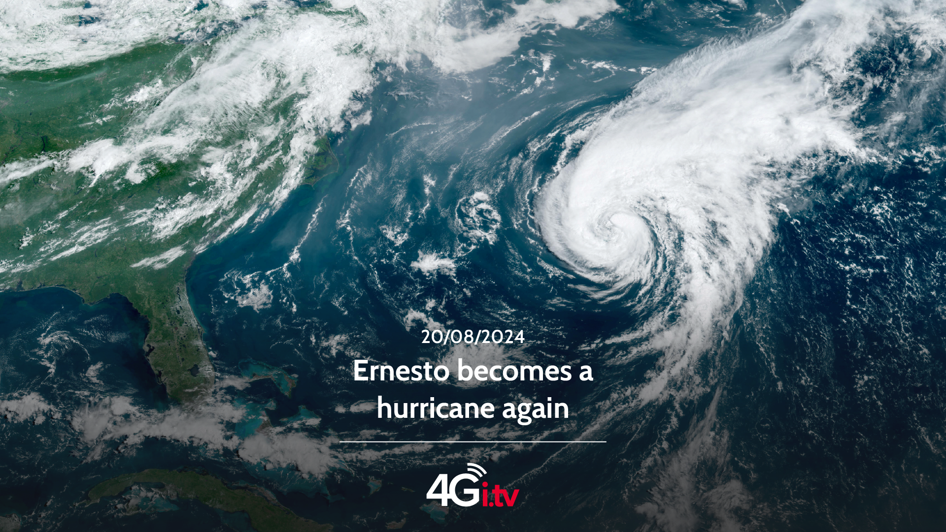 Read more about the article Ernesto becomes a hurricane again