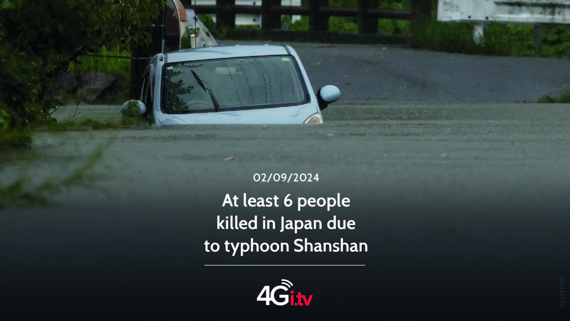 Lesen Sie mehr über den Artikel At least 6 people killed in Japan due to typhoon Shanshan