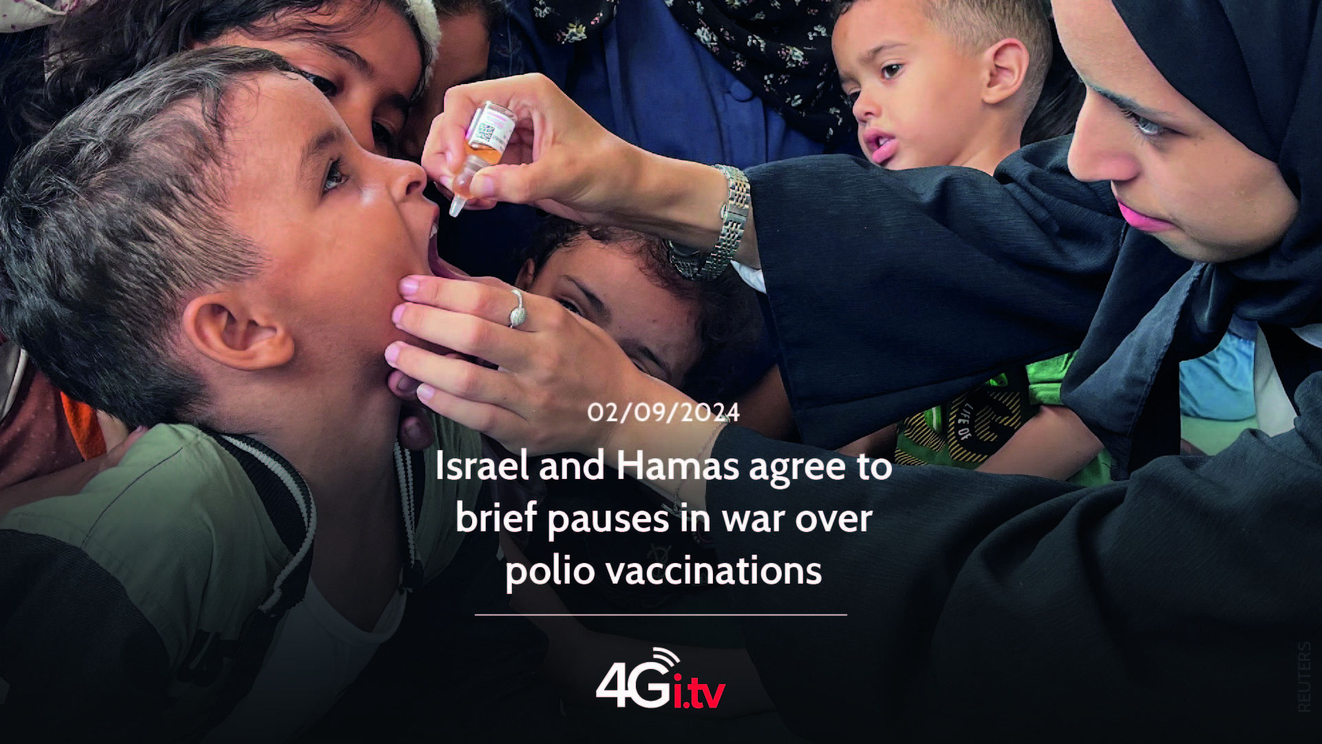 Lesen Sie mehr über den Artikel Israel and Hamas agree to brief pauses in war over polio vaccinations