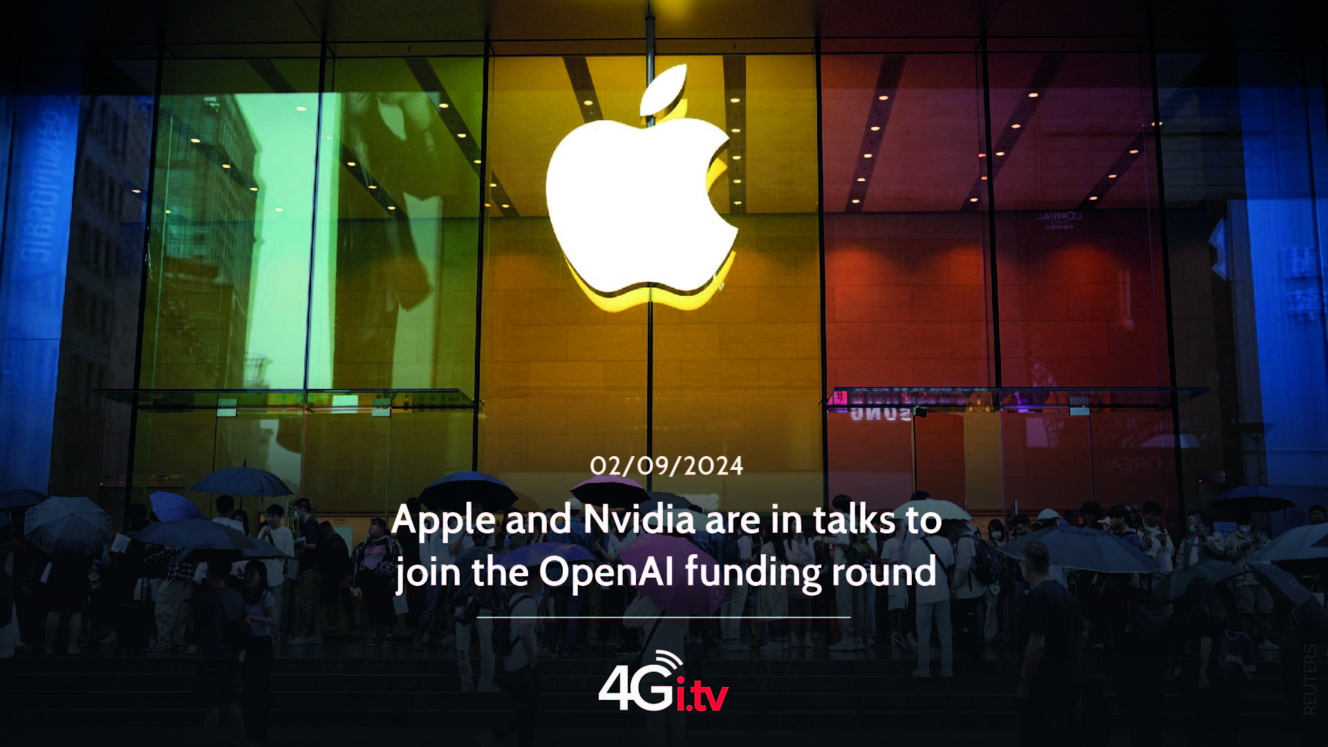 Read more about the article Apple and Nvidia are in talks to join the OpenAI funding round