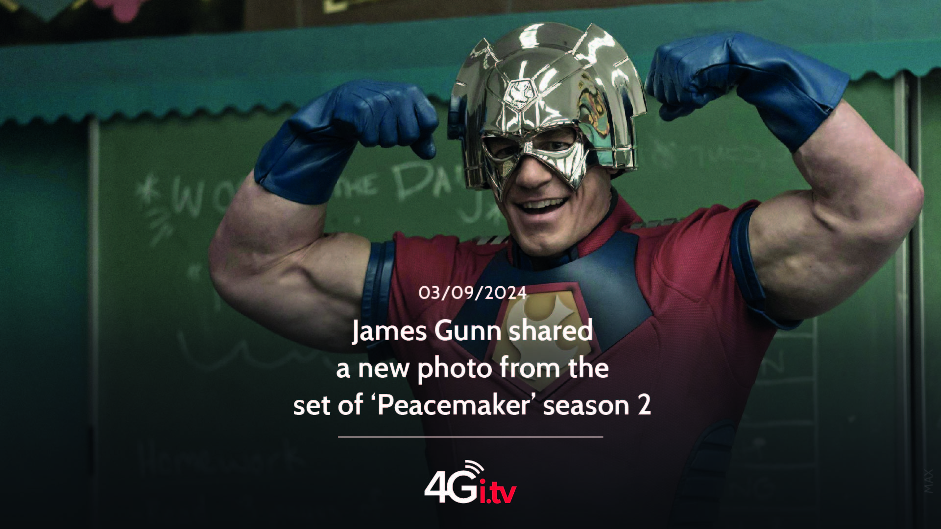 Read more about the article James Gunn shared a new photo from the set of ‘Peacemaker’ season 2