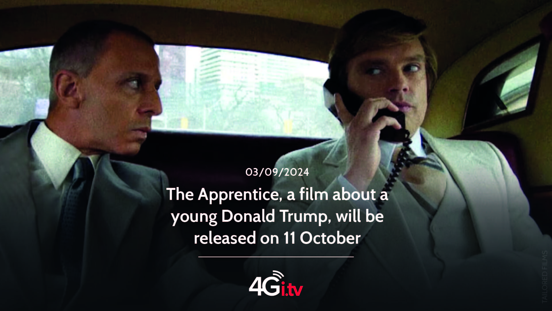 Read more about the article The Apprentice, a film about a young Donald Trump, will be released on 11 October 