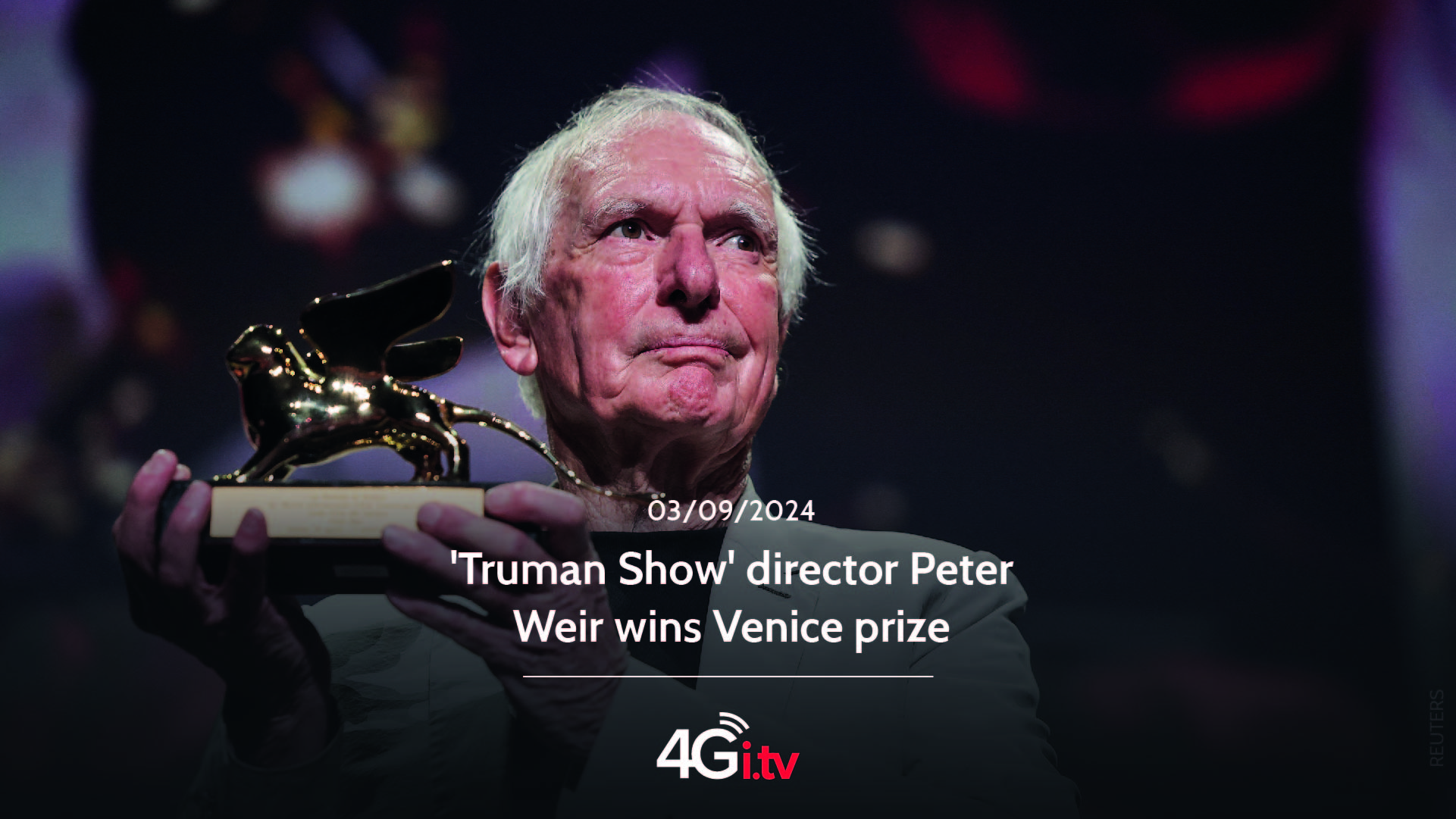 Read more about the article ‘Truman Show’ director Peter Weir wins Venice prize