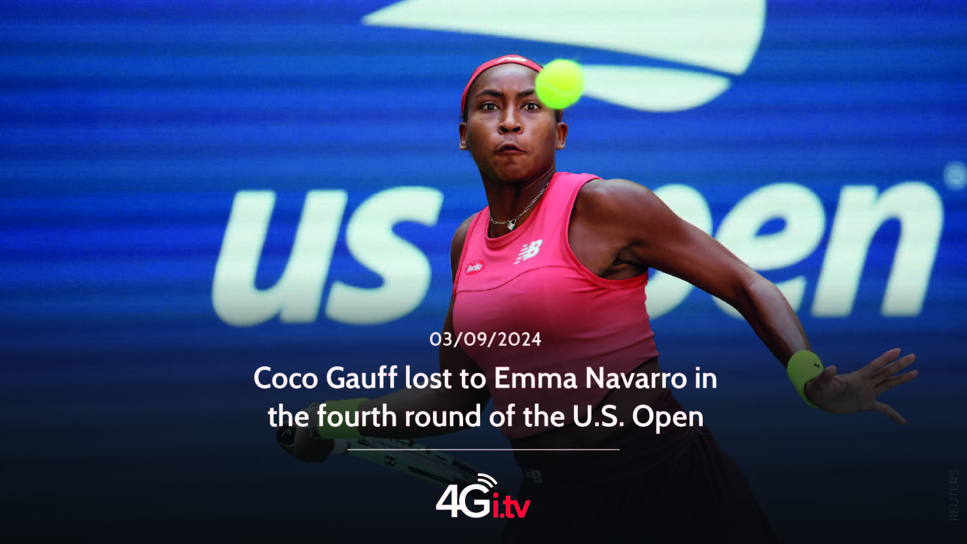 Read more about the article Coco Gauff lost to Emma Navarro in the fourth round of the U.S. Open