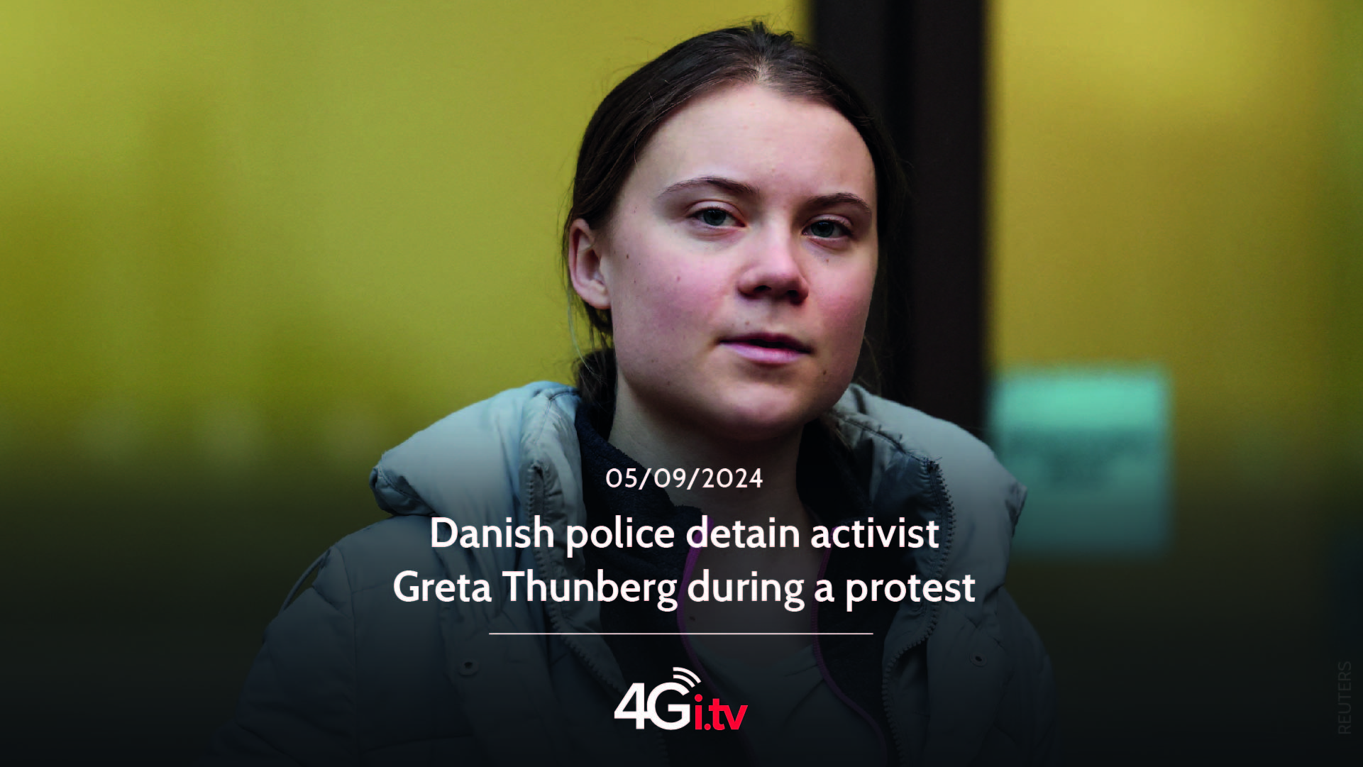 Lesen Sie mehr über den Artikel Danish police detain activist Greta Thunberg during a protest